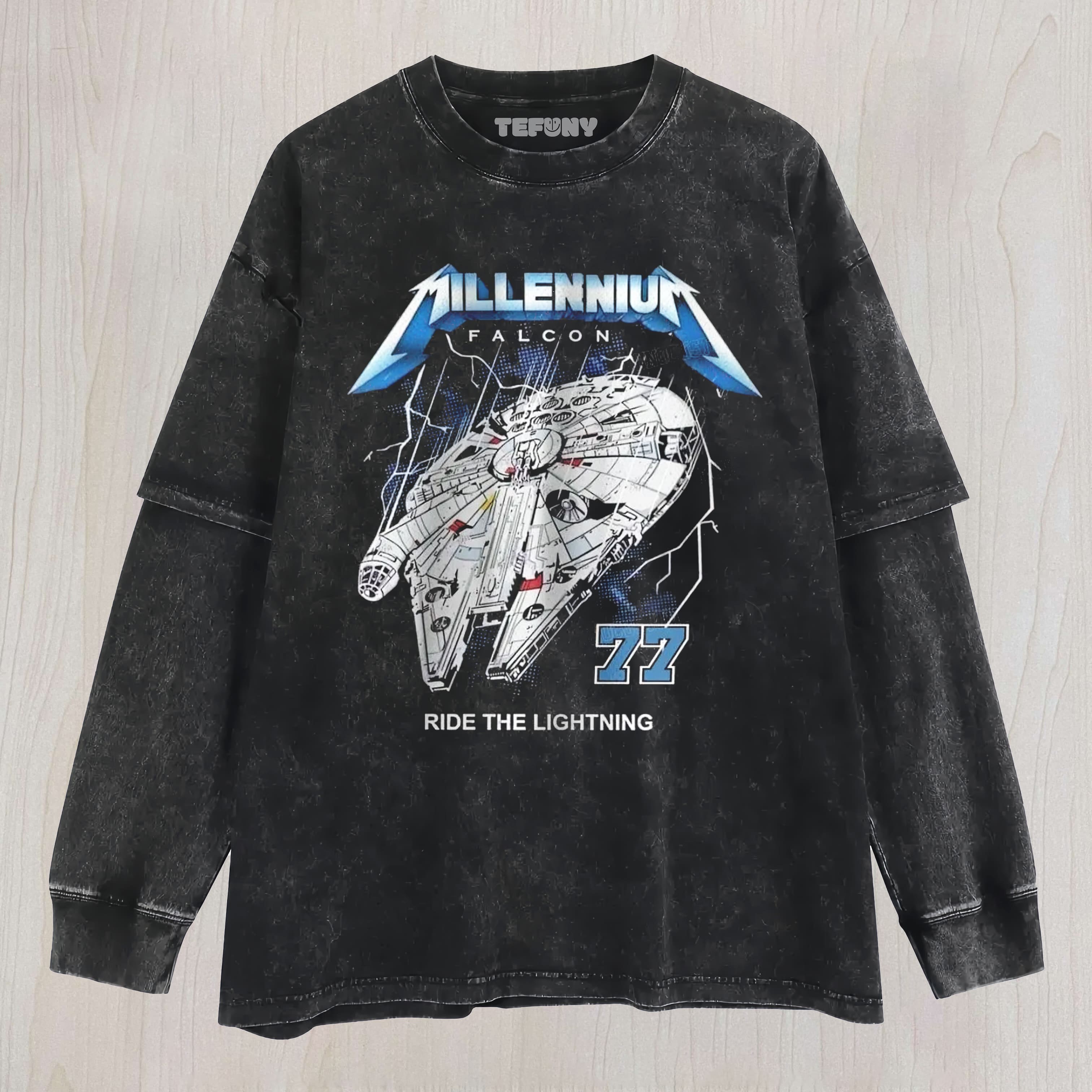 RETRO STAR WARS LAYERED LONG SLEEVE