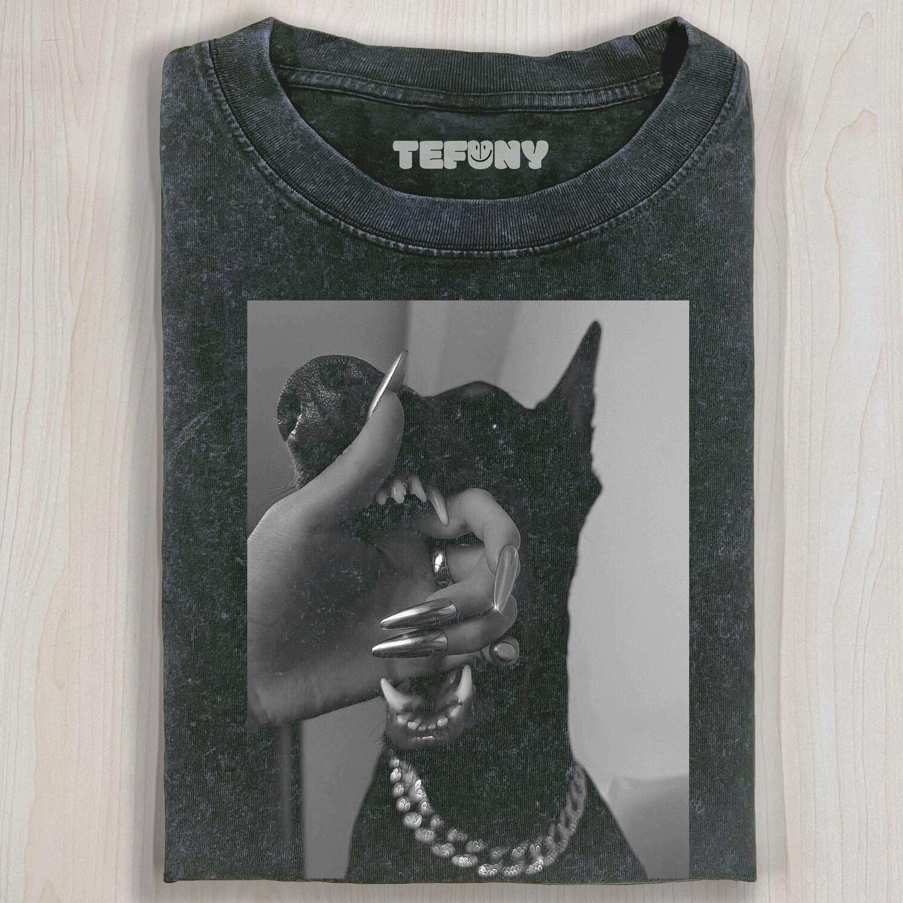 RETRO STREET STYLE & DOG T-SHIRT