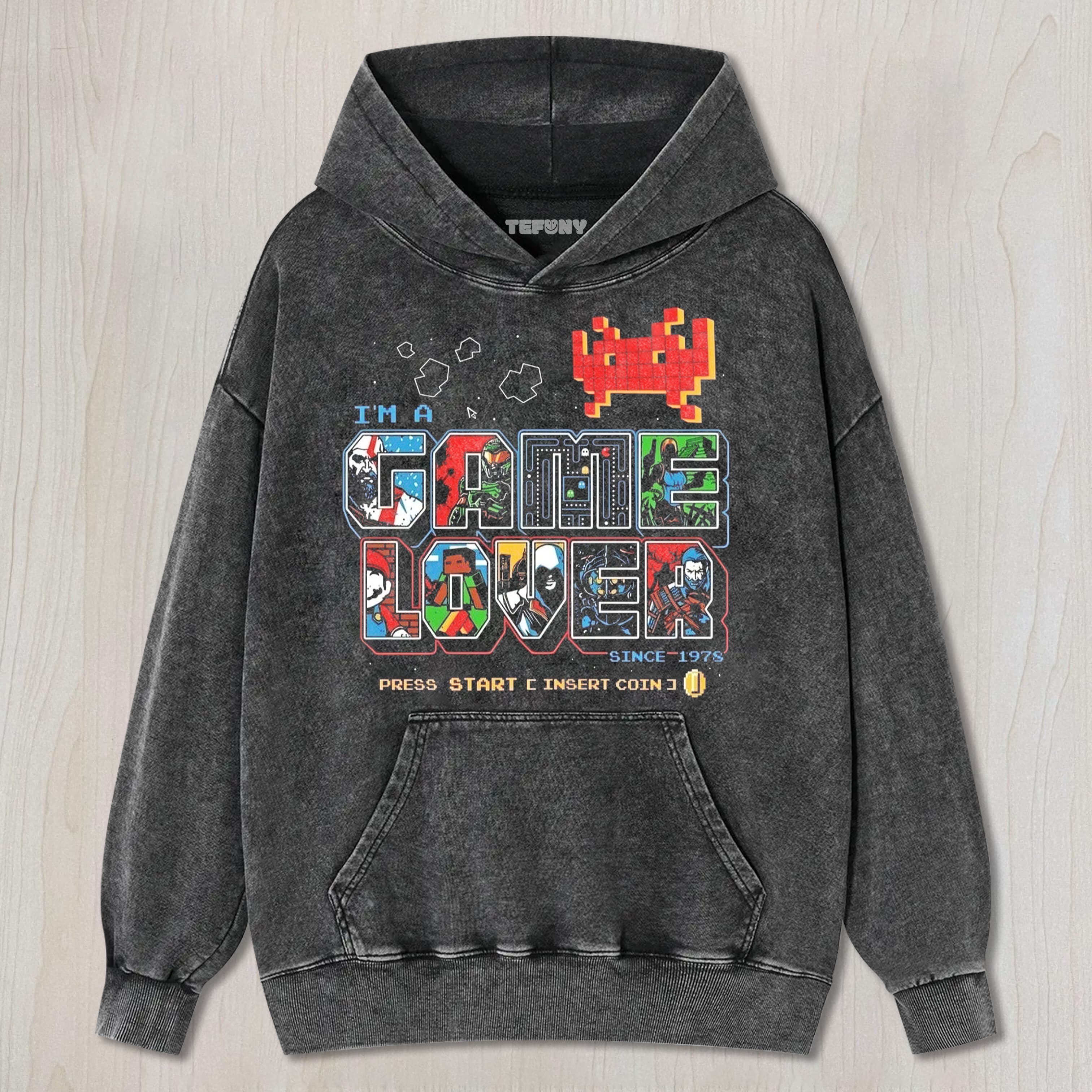 RETRO VIDEO GAMES TEE & SWEAT & HOOD