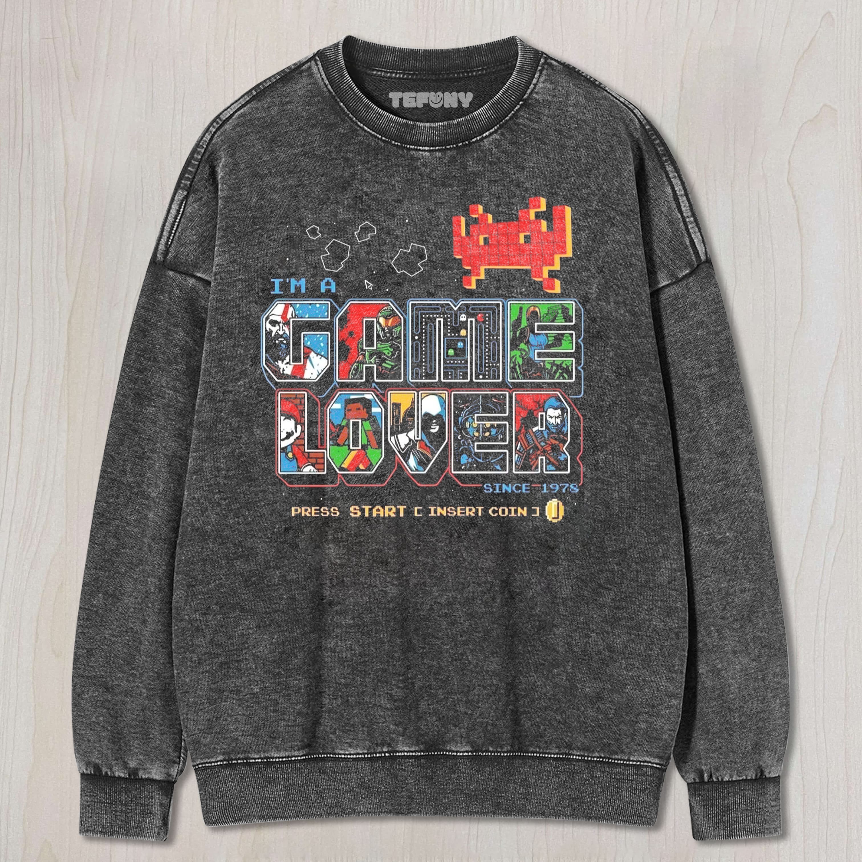 RETRO VIDEO GAMES TEE & SWEAT & HOOD
