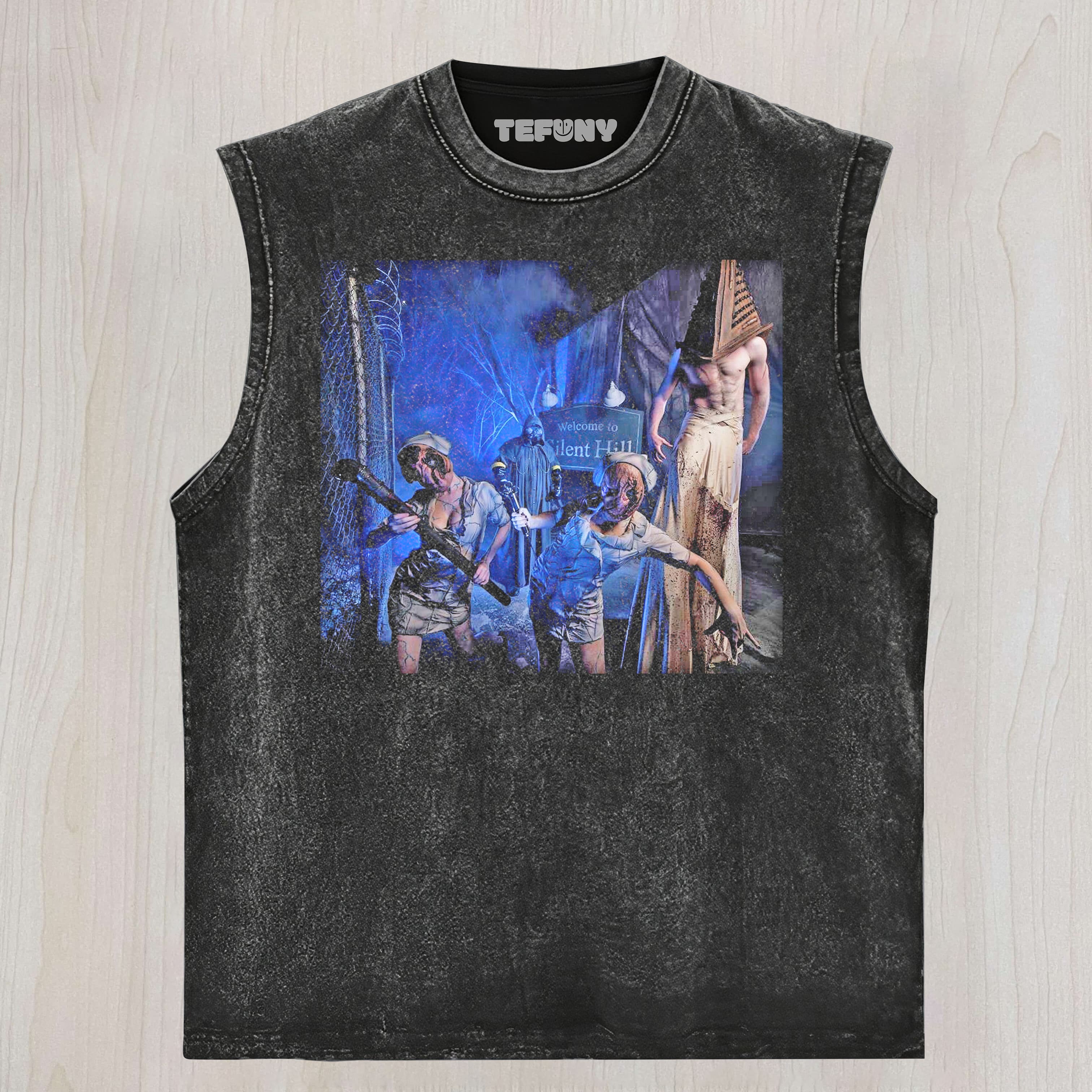 RETURN TO SILENT HILL V6 UNISEX TEE, TANK TOP, LAYERED LS, SWEATSHIRT & HOODIE