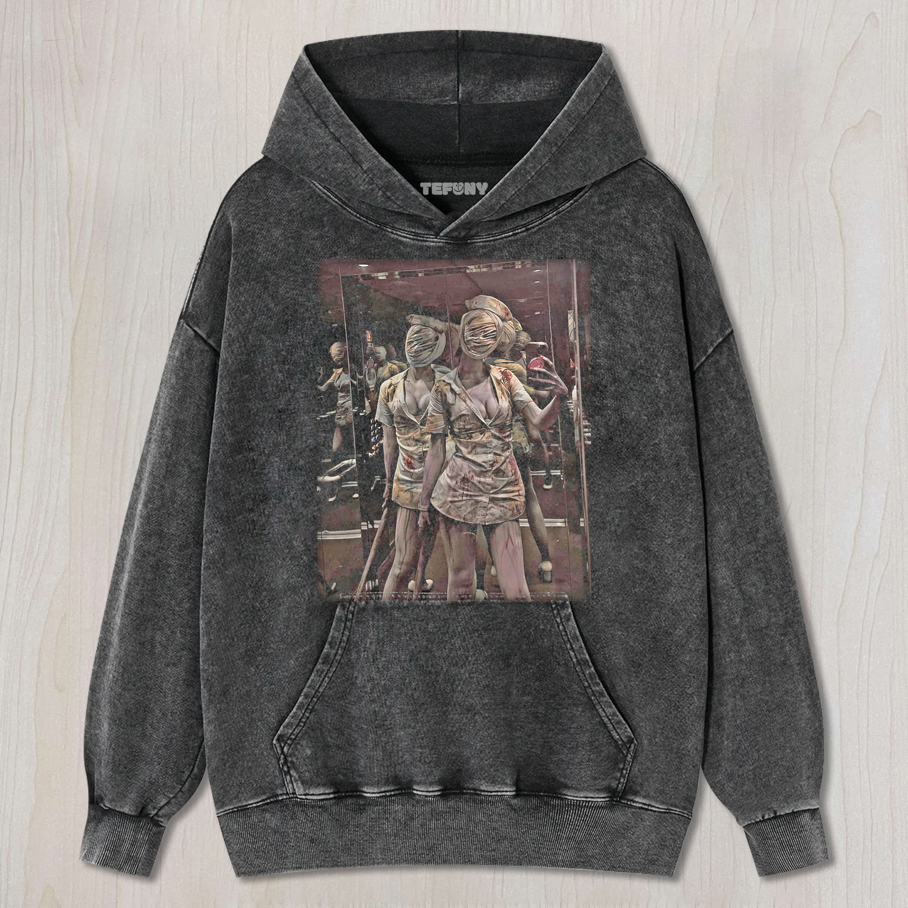 RETURN TO SILENT HILL V7 UNISEX TEE, TANK TOP, LAYERED LS, SWEATSHIRT & HOODIE