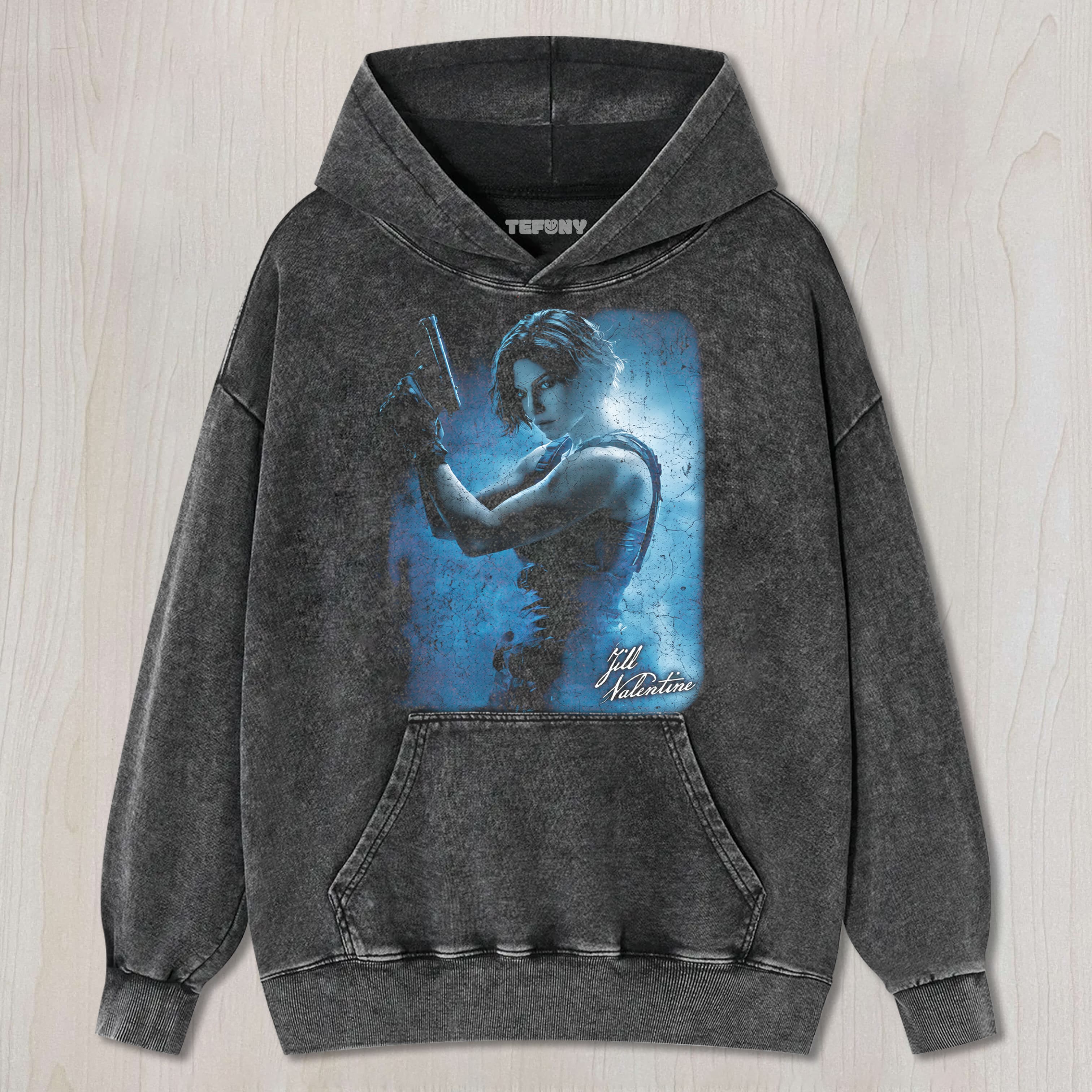 RE. JILL VALENTINE TEE & SWEAT & HOOD