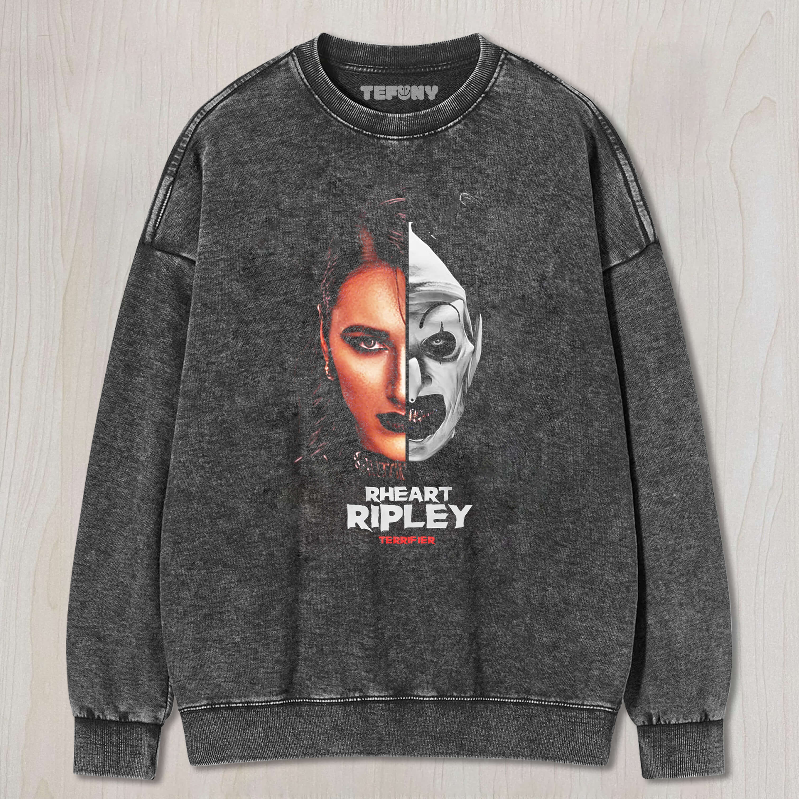 RHEA RIPLEY & TERRIFIER V1 TEE & SWEAT & HOOD