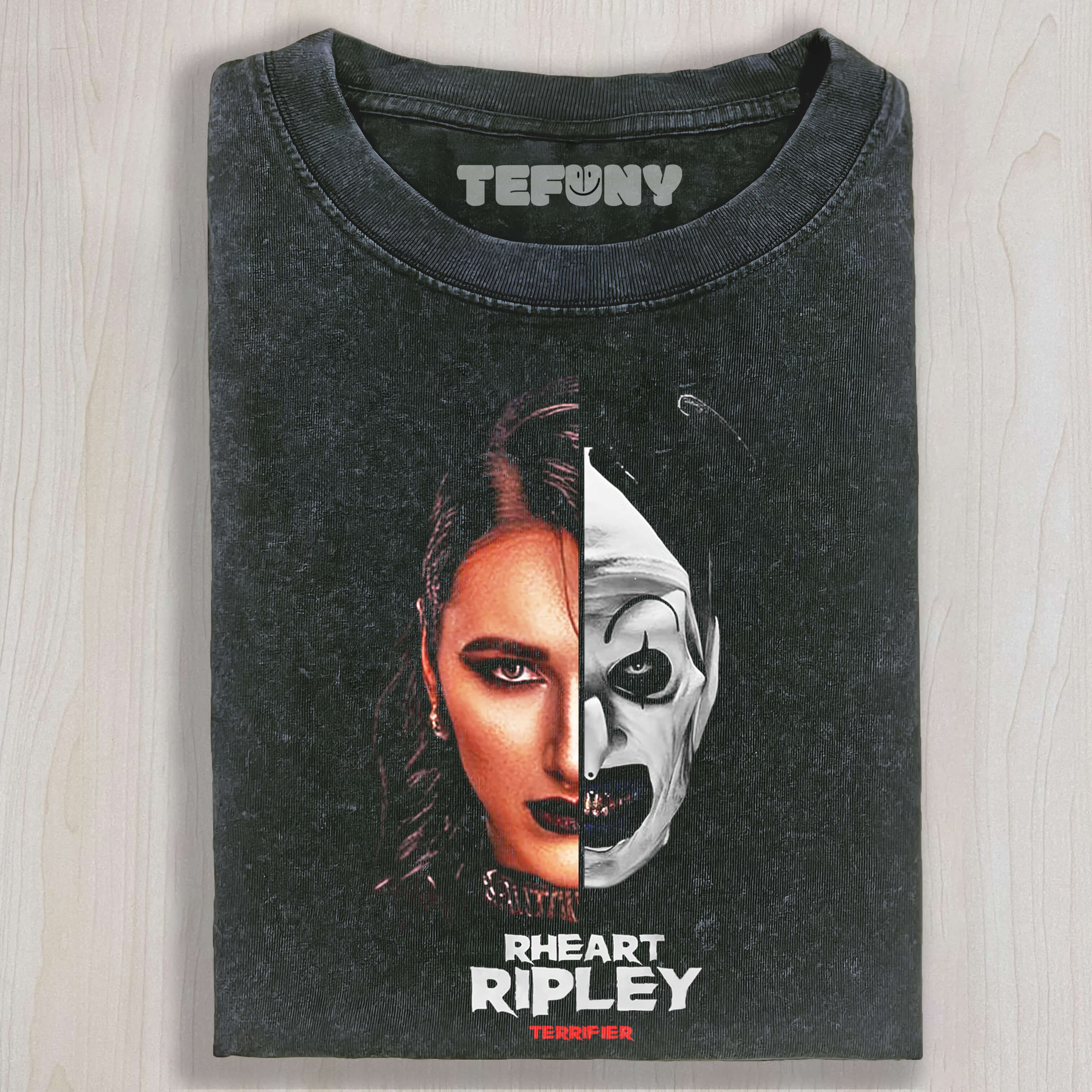 RHEA RIPLEY & TERRIFIER V1 TEE & SWEAT & HOOD