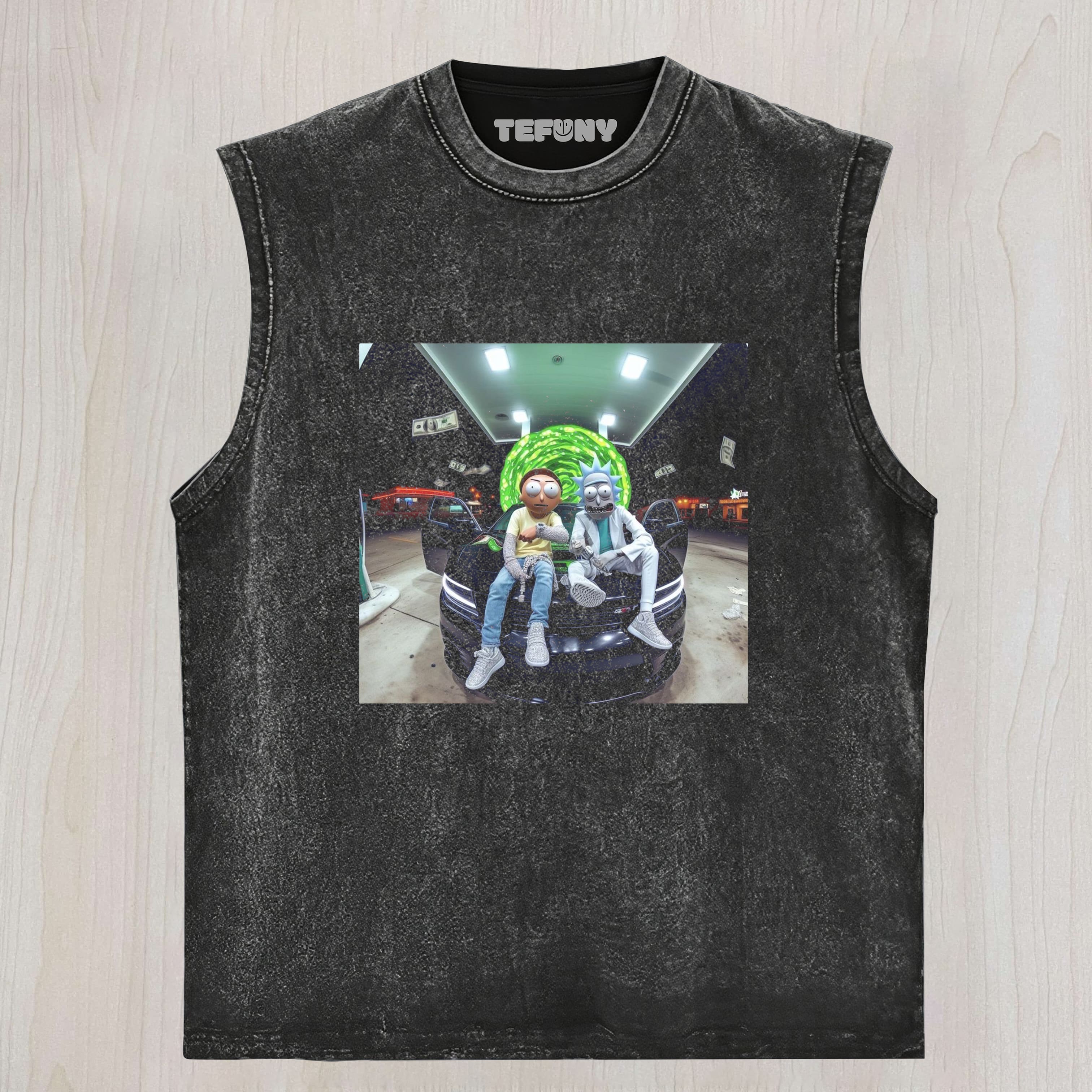 RICK AND MORTY UNISEX TEE, TANK TOP, LAYERED LS, SWEATSHIRT & HOODIE