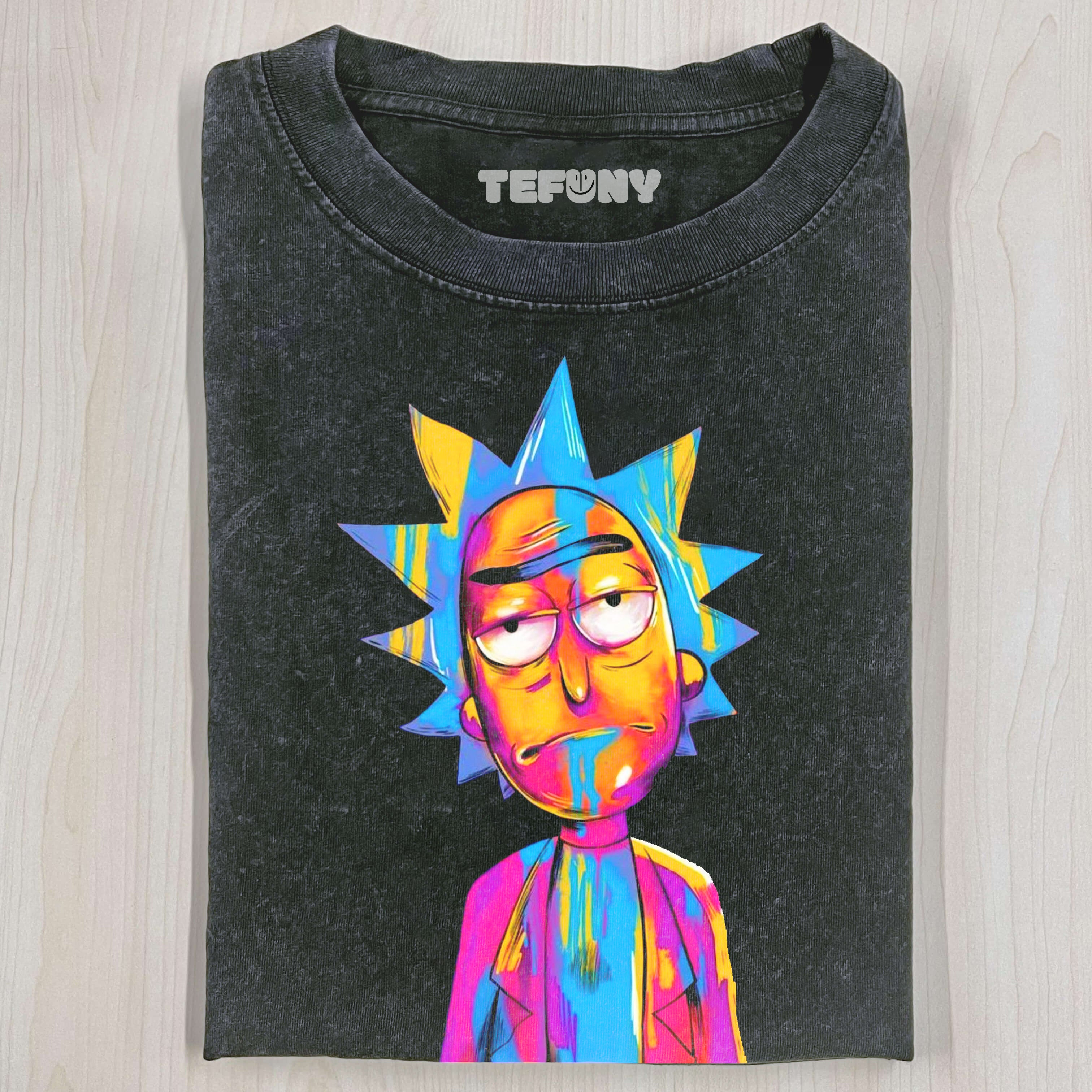 RICK SANCHEZ IN COLOR T-SHIRT