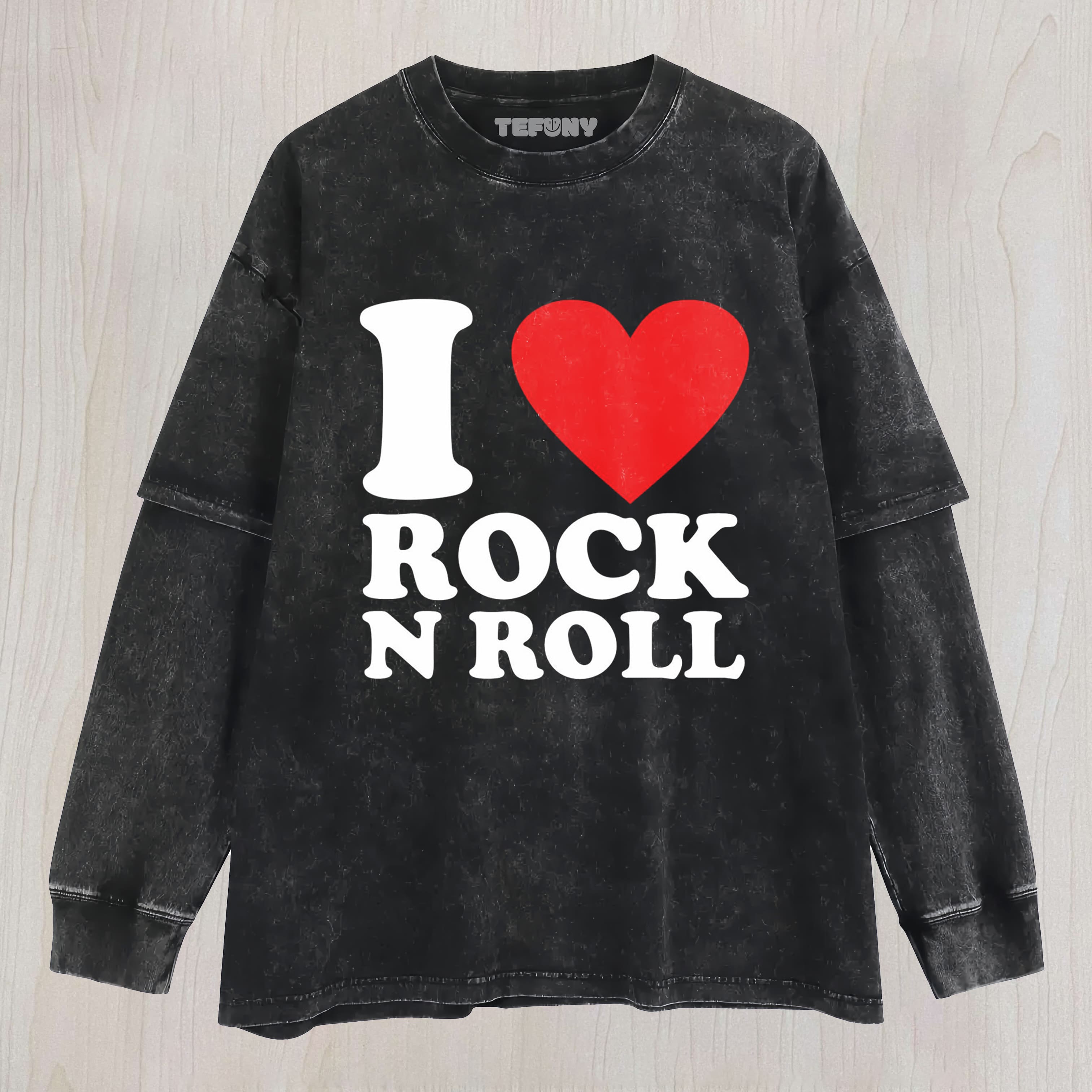 ROCK AND ROLL6 UNISEX TEE, TANK TOP, LAYERED LS, SWEATSHIRT & HOODIE