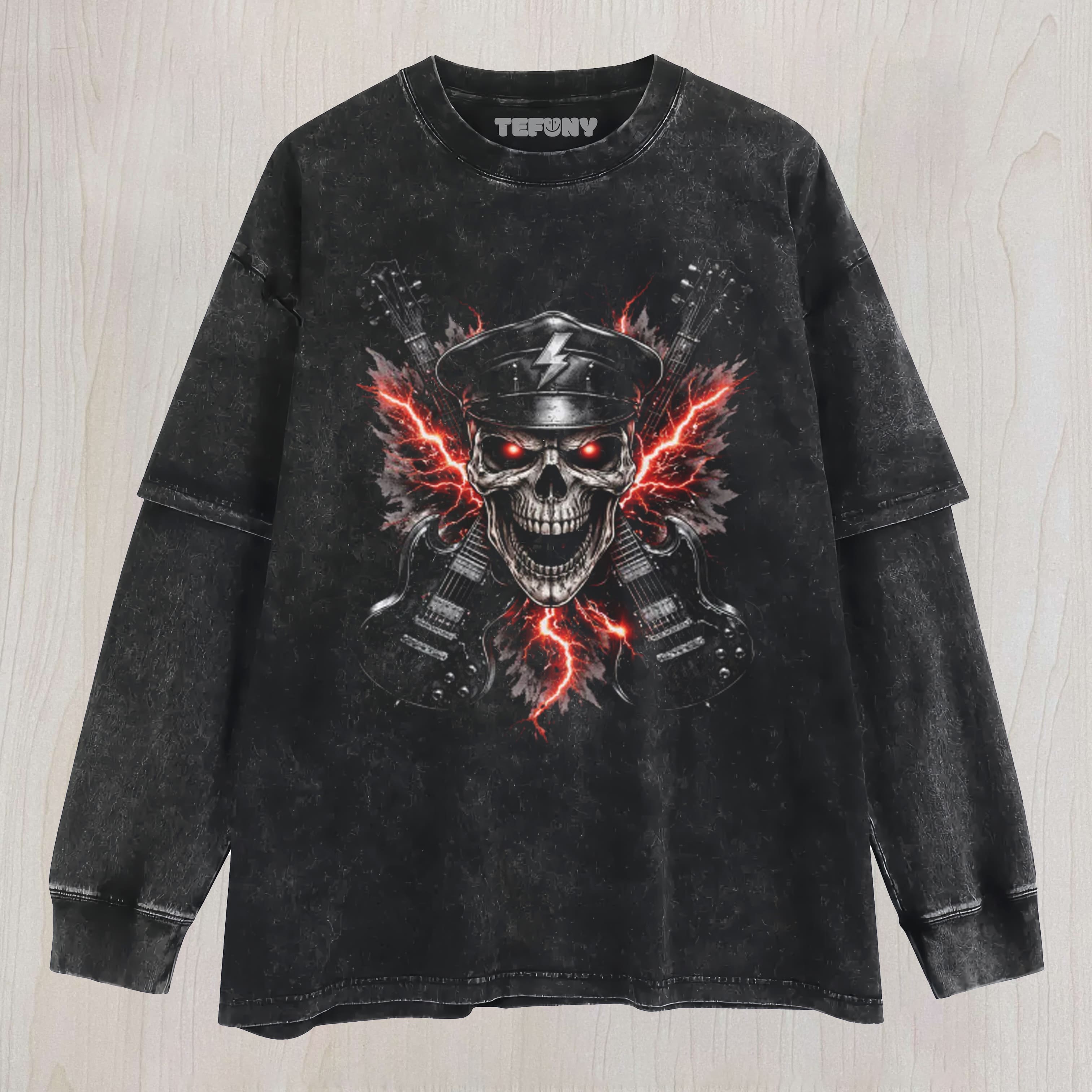 ROCK AND ROLL8 UNISEX TEE, TANK TOP, LAYERED LS, SWEATSHIRT & HOODIE