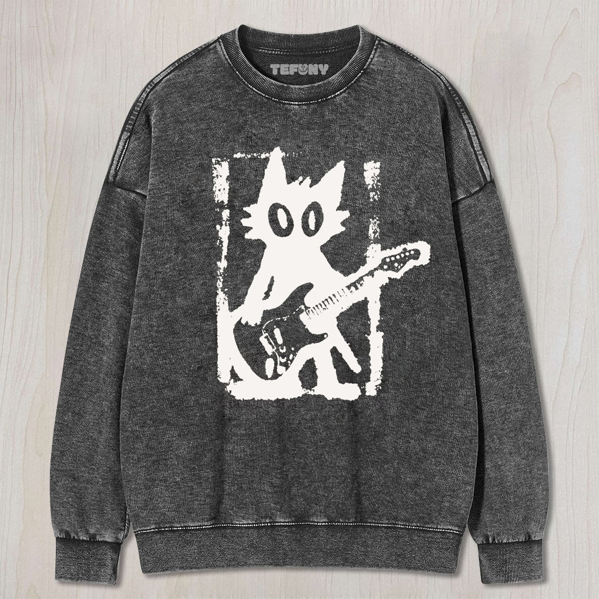 ROCK AND ROLL CAT UNISEX TEE, TANK TOP, LAYERED LS, SWEATSHIRT & HOODIE