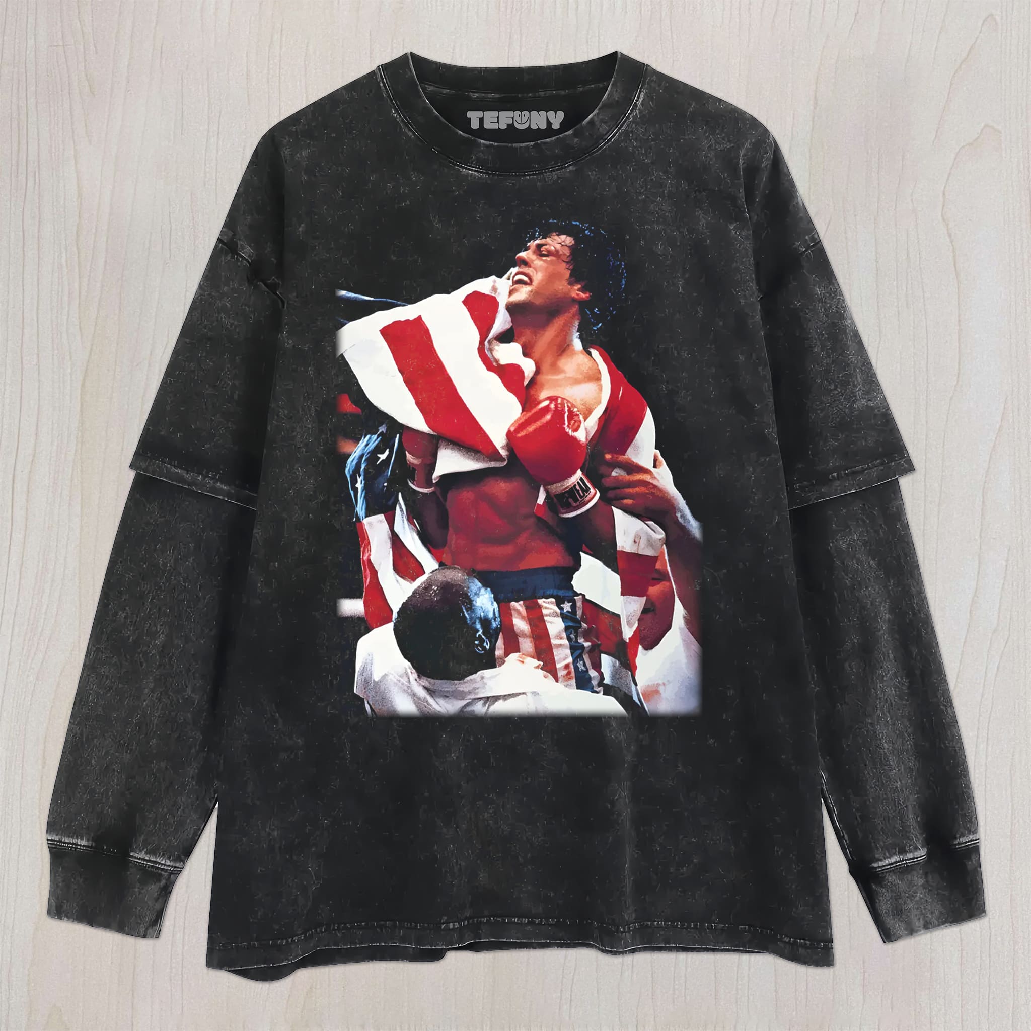 ROCKY BALBOA V5 UNISEX TEE, TANK TOP, LAYERED LS, SWEATSHIRT & HOODIE