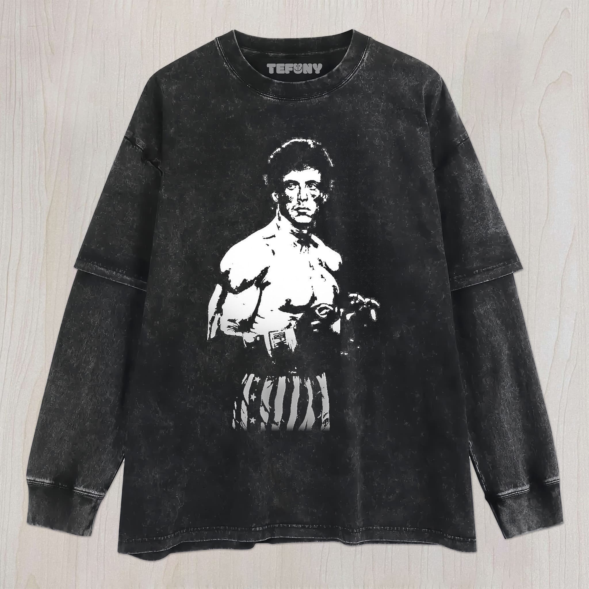 ROCKY BALBOA V9 UNISEX TEE, TANK TOP, LAYERED LS, SWEATSHIRT & HOODIE