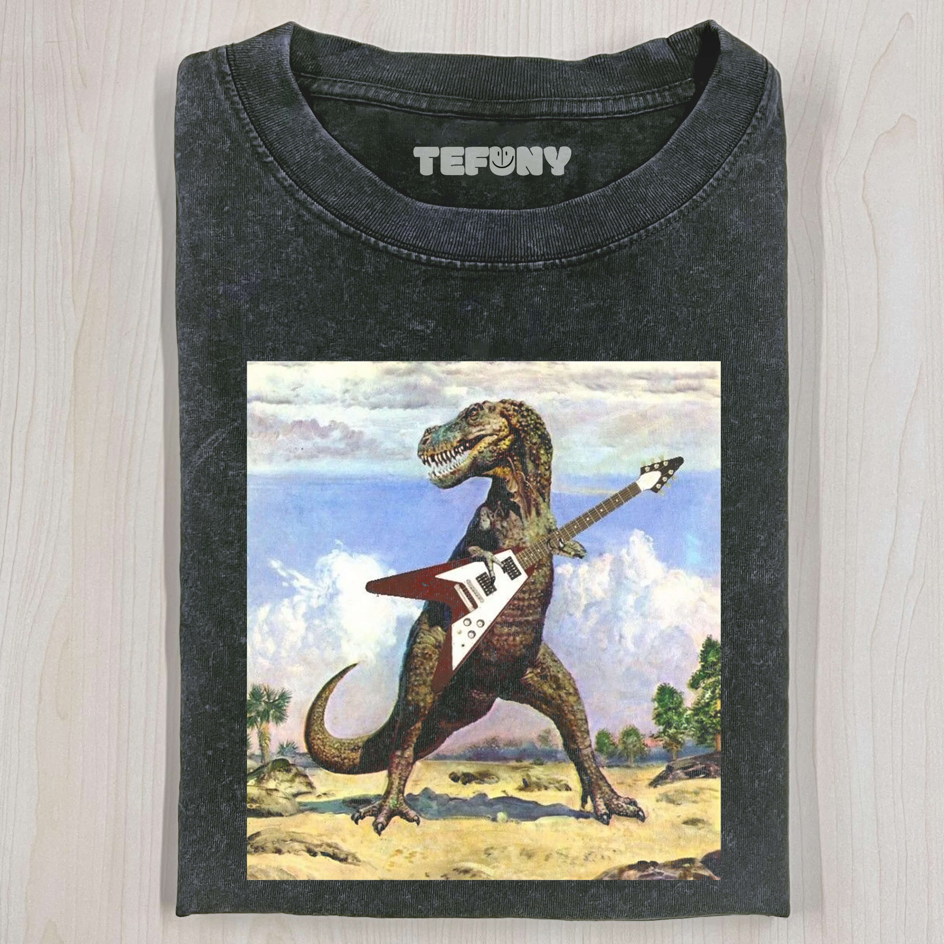 ROCK 'N' ROLL DINOSAUR T-SHIRT