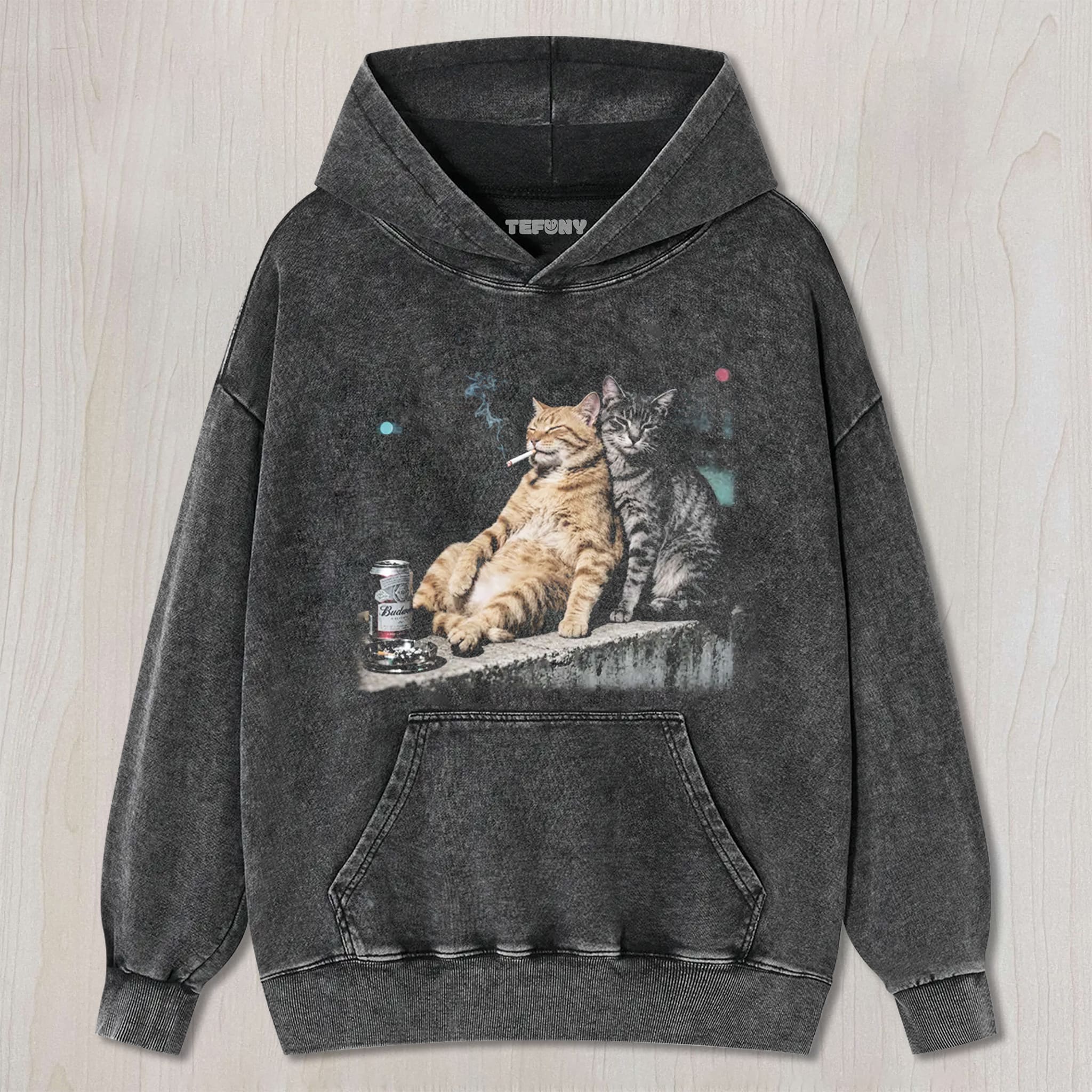 ROOFTOP CAT MEME UNISEX TEE, TANK TOP, LAYERED LS, SWEATSHIRT & HOODIE