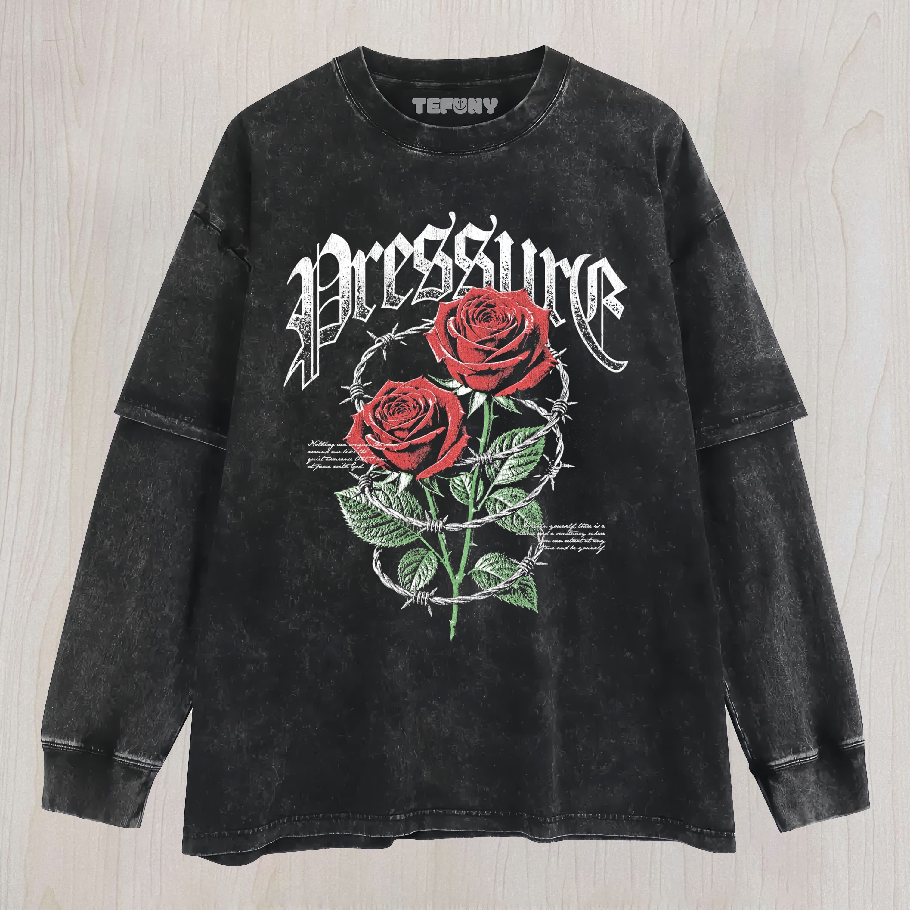ROSE THORNS UNISEX TEE, TANK TOP, LAYERED LS, SWEATSHIRT & HOODIE