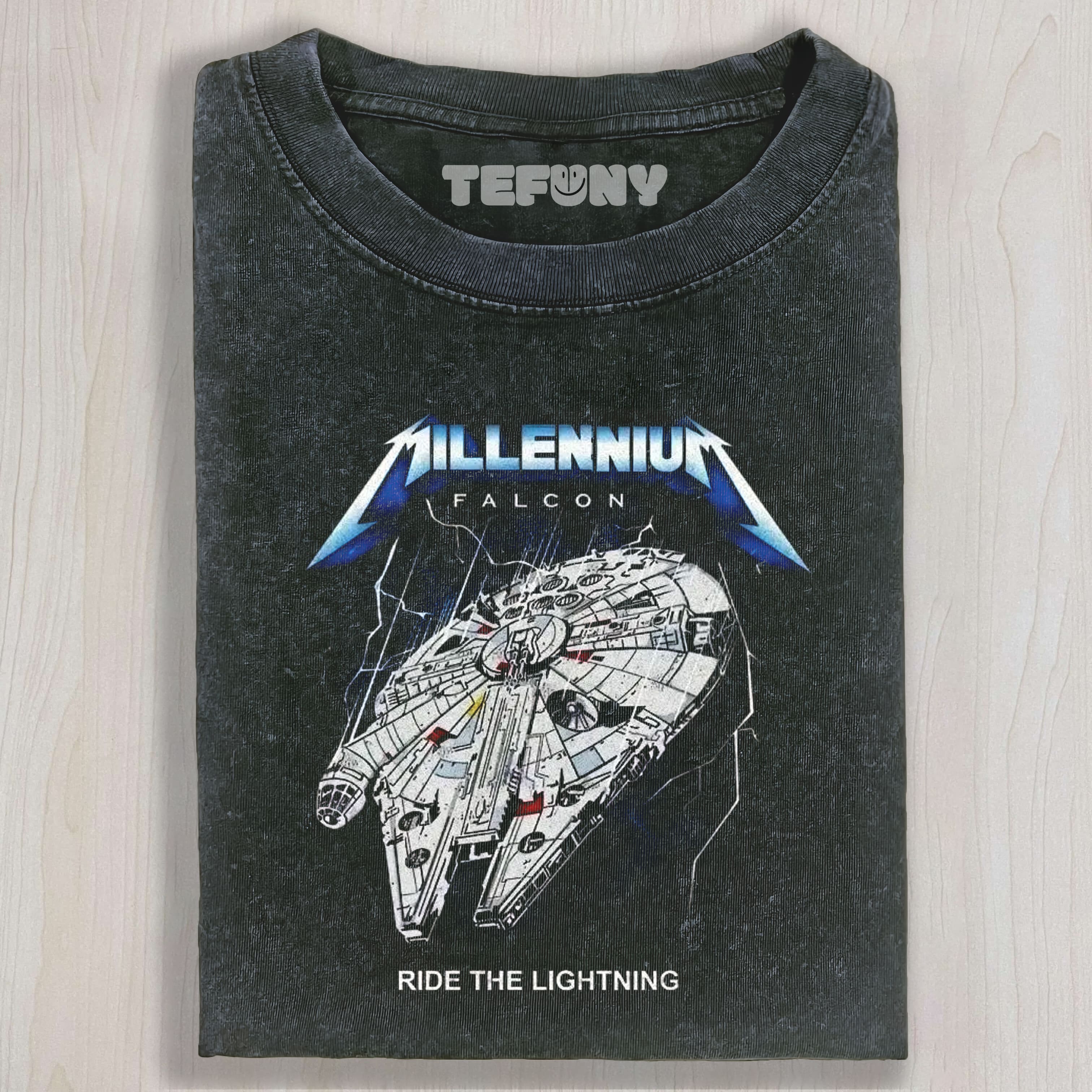 RETRO STAR WARS WORLD WASHED T-SHIRT