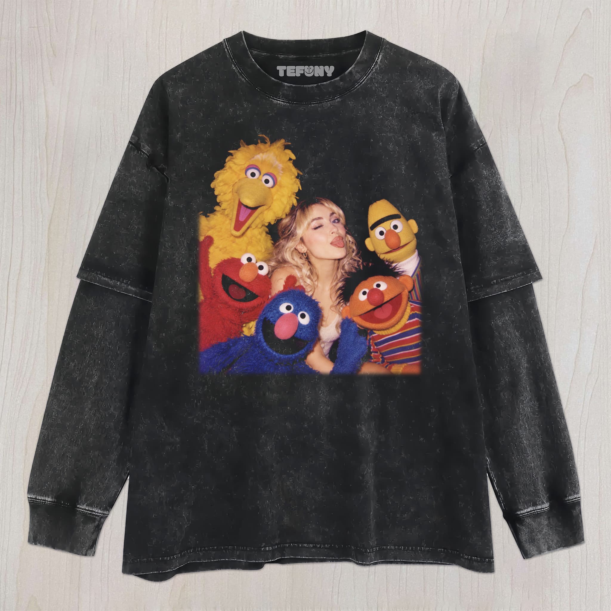 SABRINA C & SESAME STREET UNISEX TEE, TANK TOP, LAYERED LS, SWEATSHIRT & HOODIE