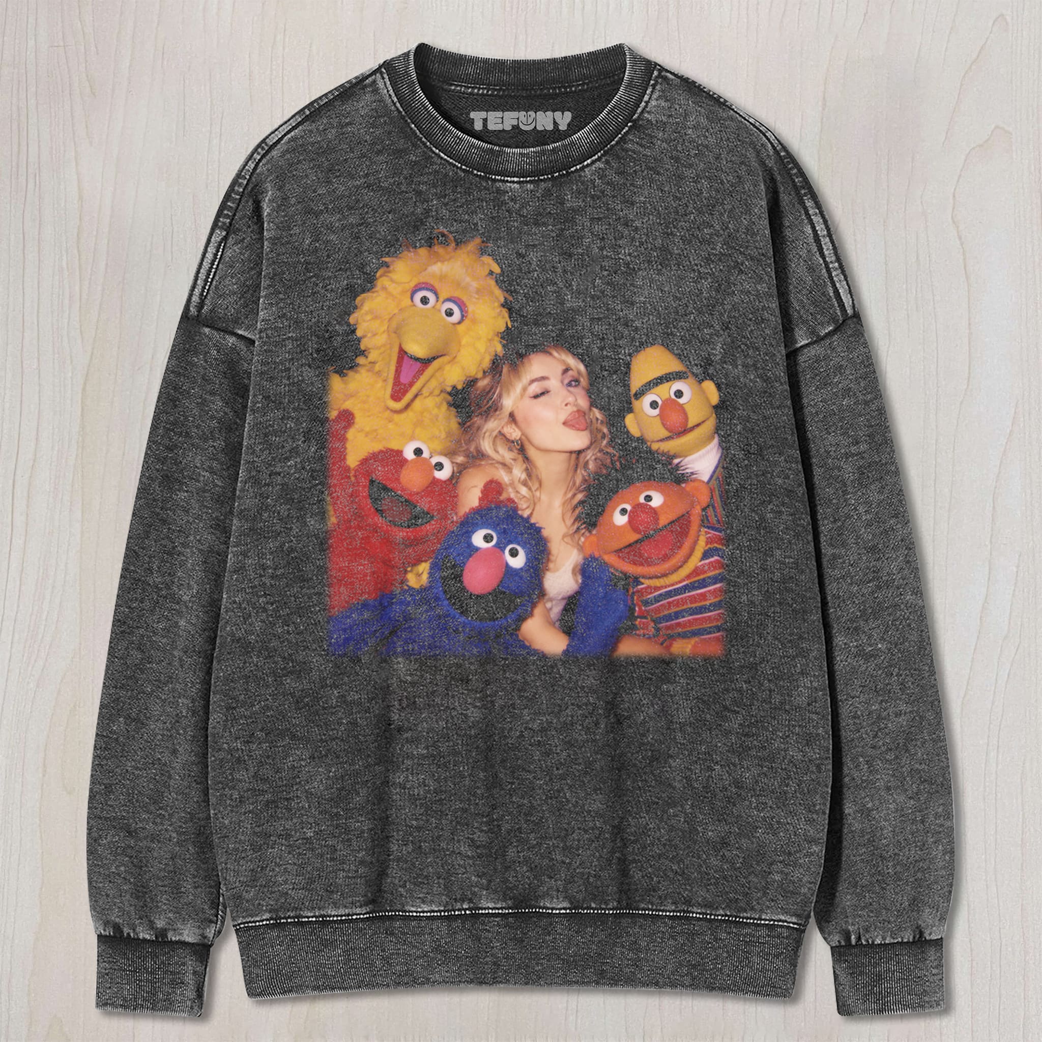 SABRINA C & SESAME STREET UNISEX TEE, TANK TOP, LAYERED LS, SWEATSHIRT & HOODIE