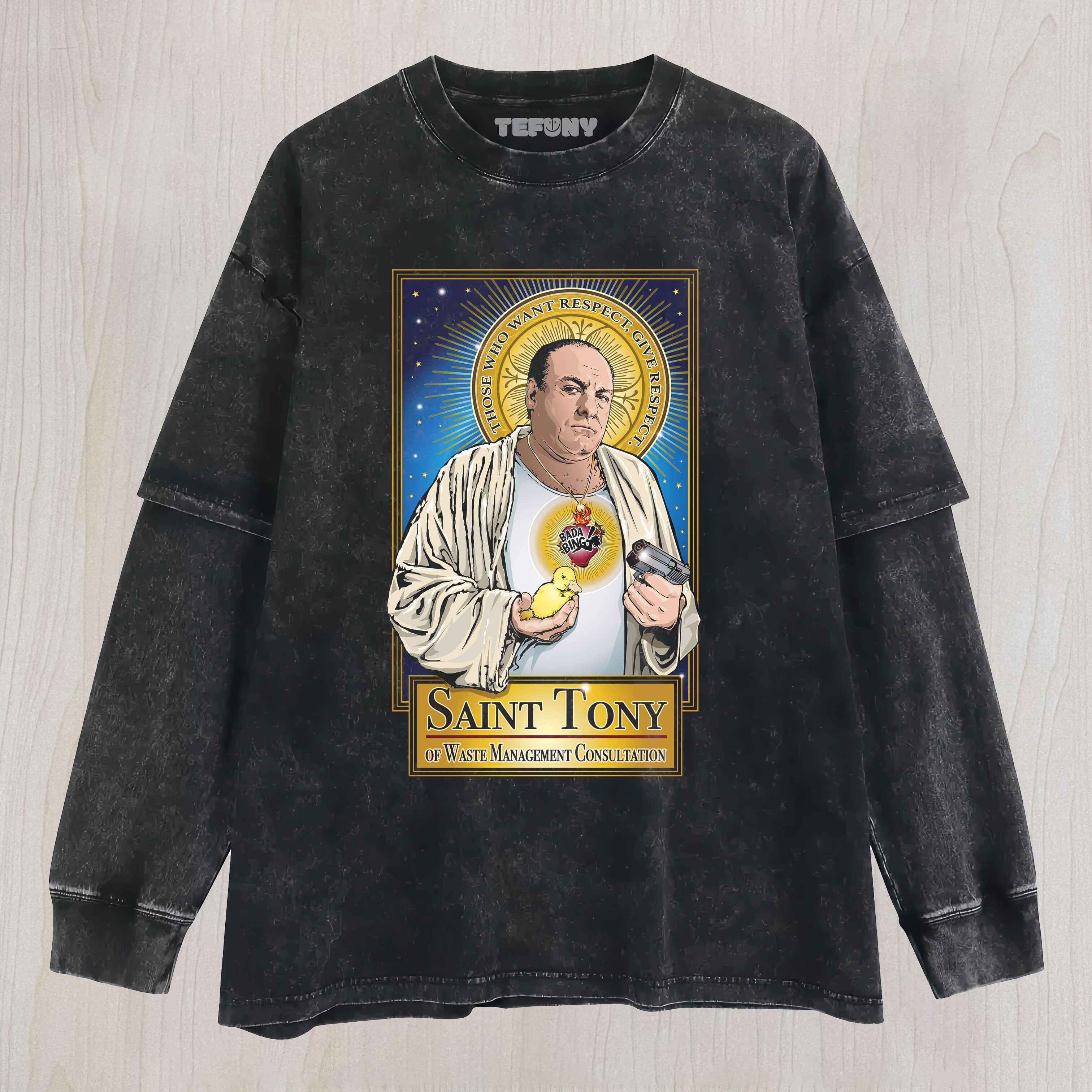 SAINT TONY LAYERED LONG SLEEVE