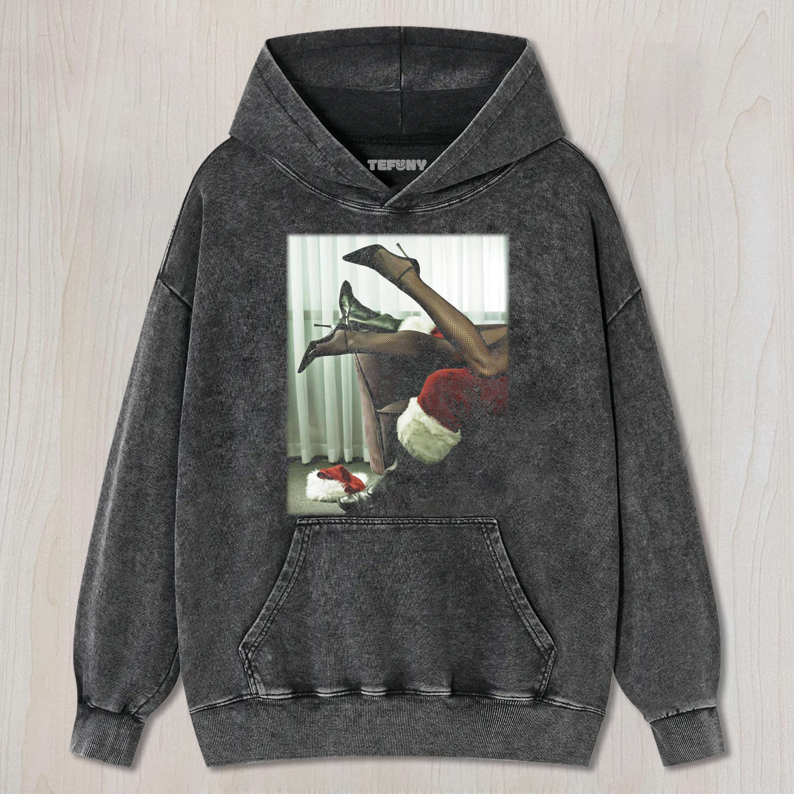 SANTA CLAUS WAS TACKLED TEE & SWEAT & HOOD