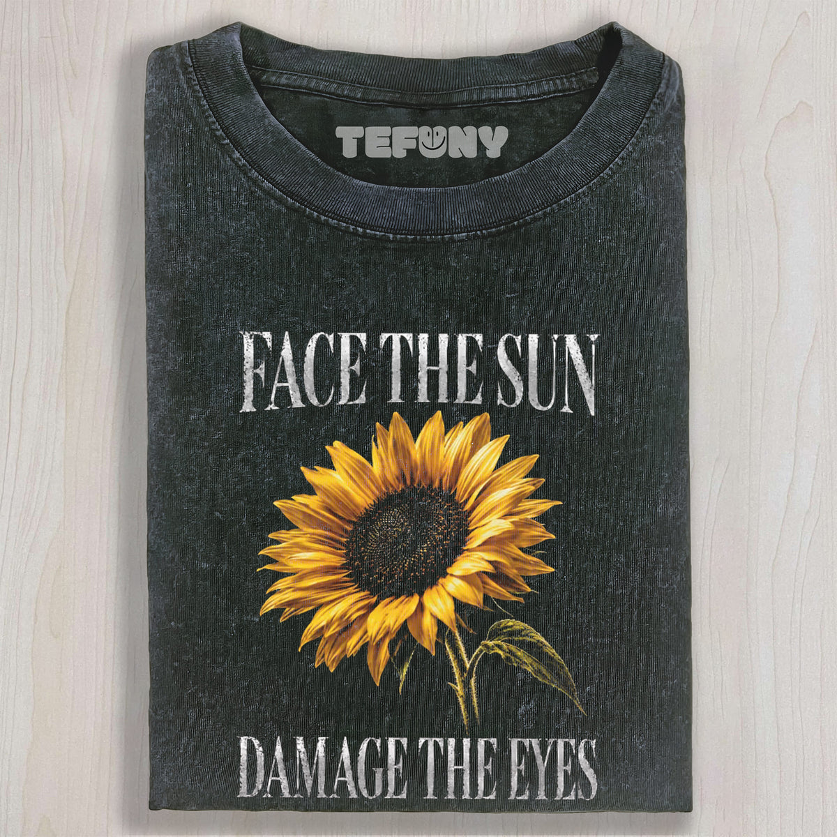 SARCASTIC SUNFLOWER T-SHIRT UNISEX TEE, TANK TOP, LAYERED LS, SWEATSHIRT & HOODIE