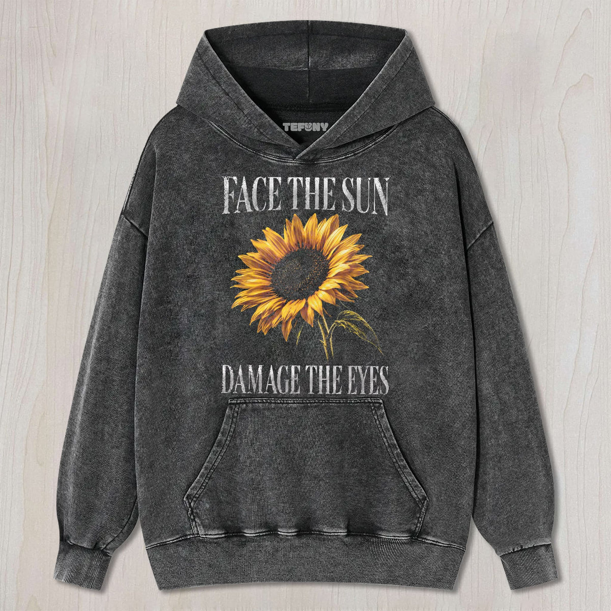 SARCASTIC SUNFLOWER T-SHIRT UNISEX TEE, TANK TOP, LAYERED LS, SWEATSHIRT & HOODIE