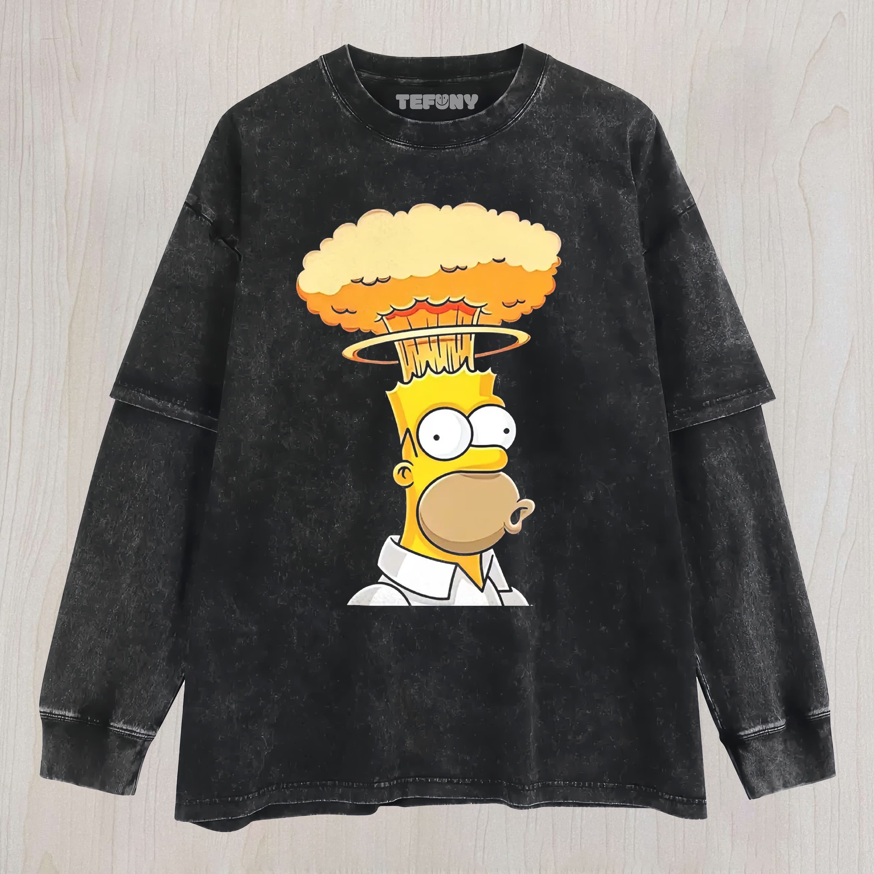 SARCASTIC CARTOON V1 LAYERED LONG SLEEVE