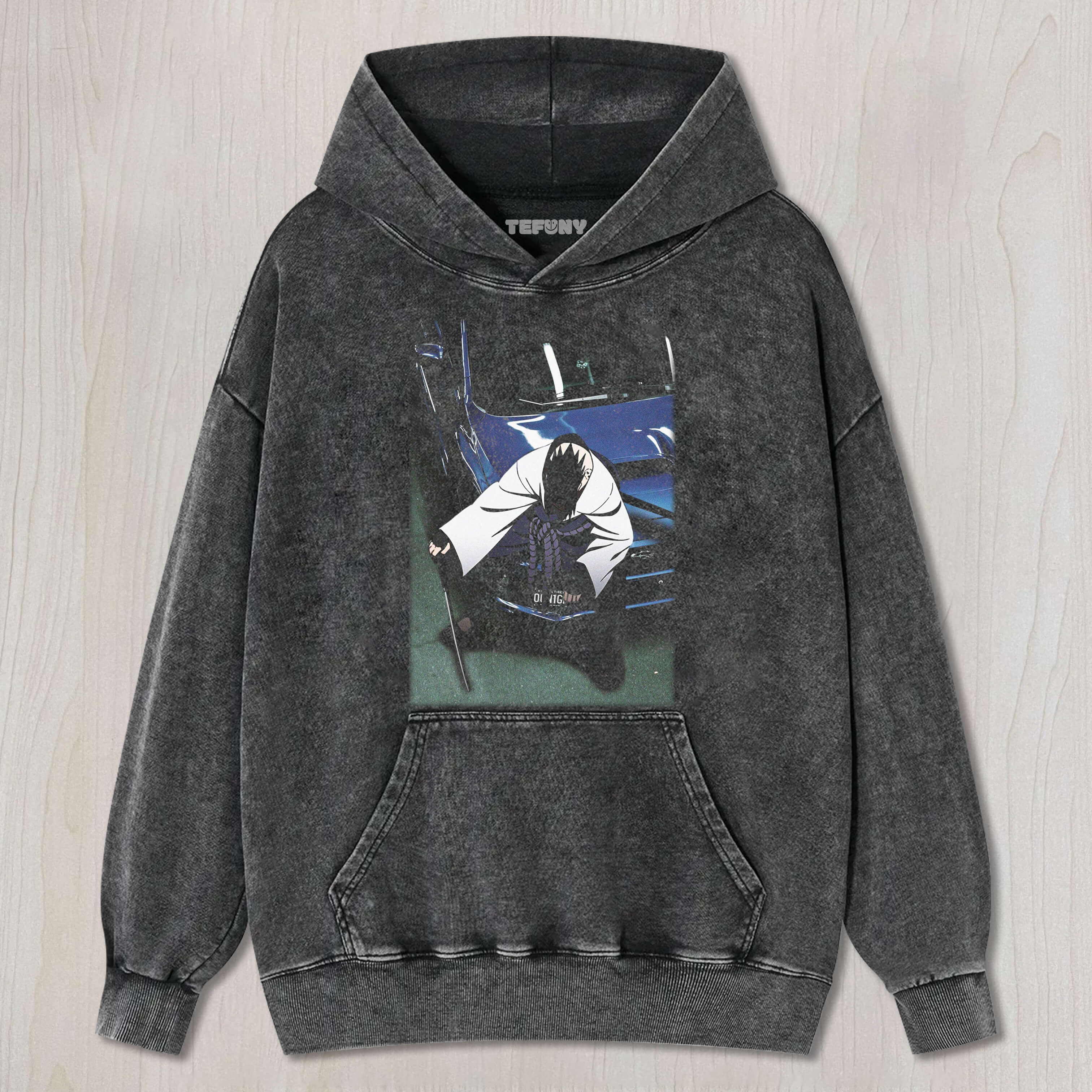 SASUKE SAT ON THE  CAR TEE & SWEAT & HOOD