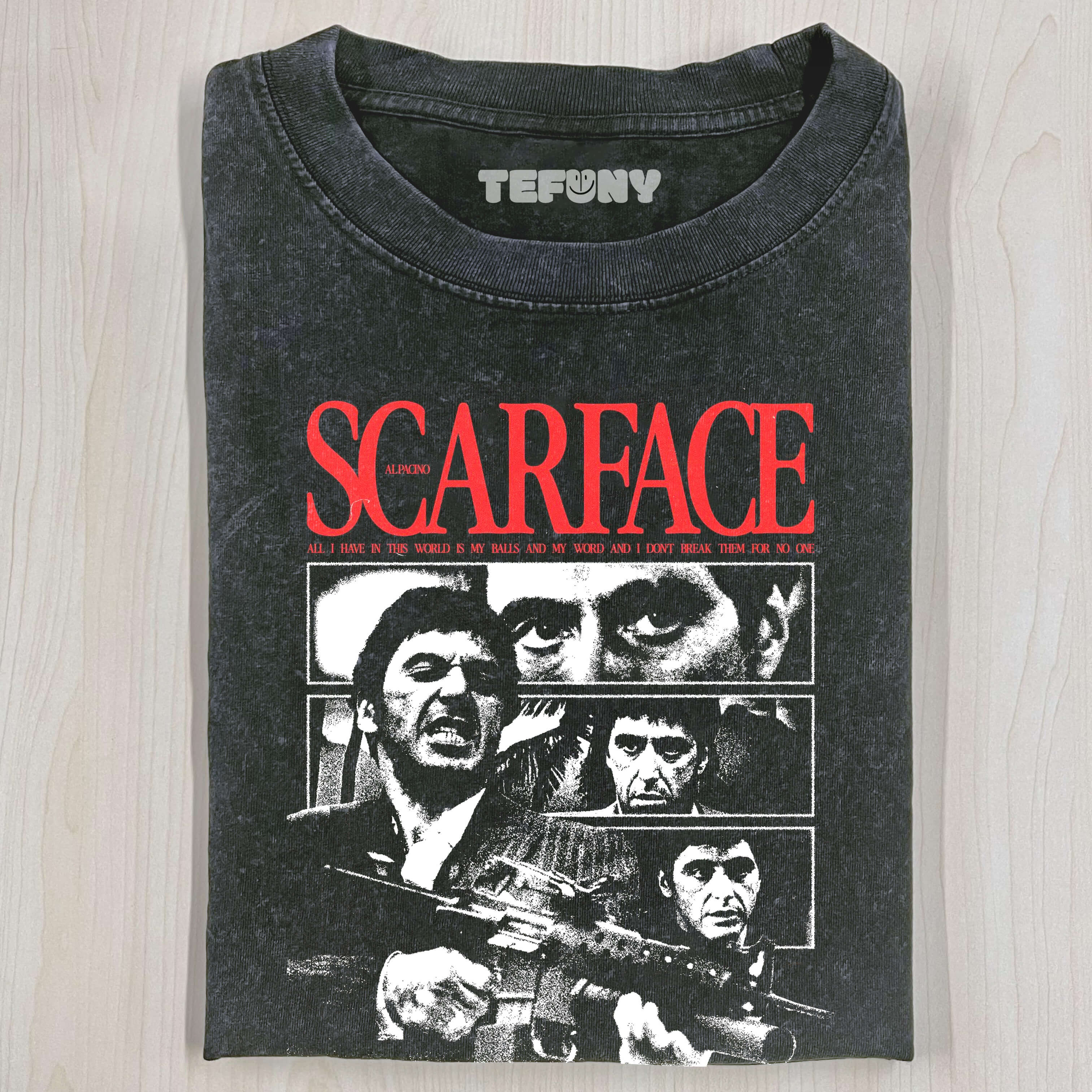 SCARFACE POSTER T-SHIRT