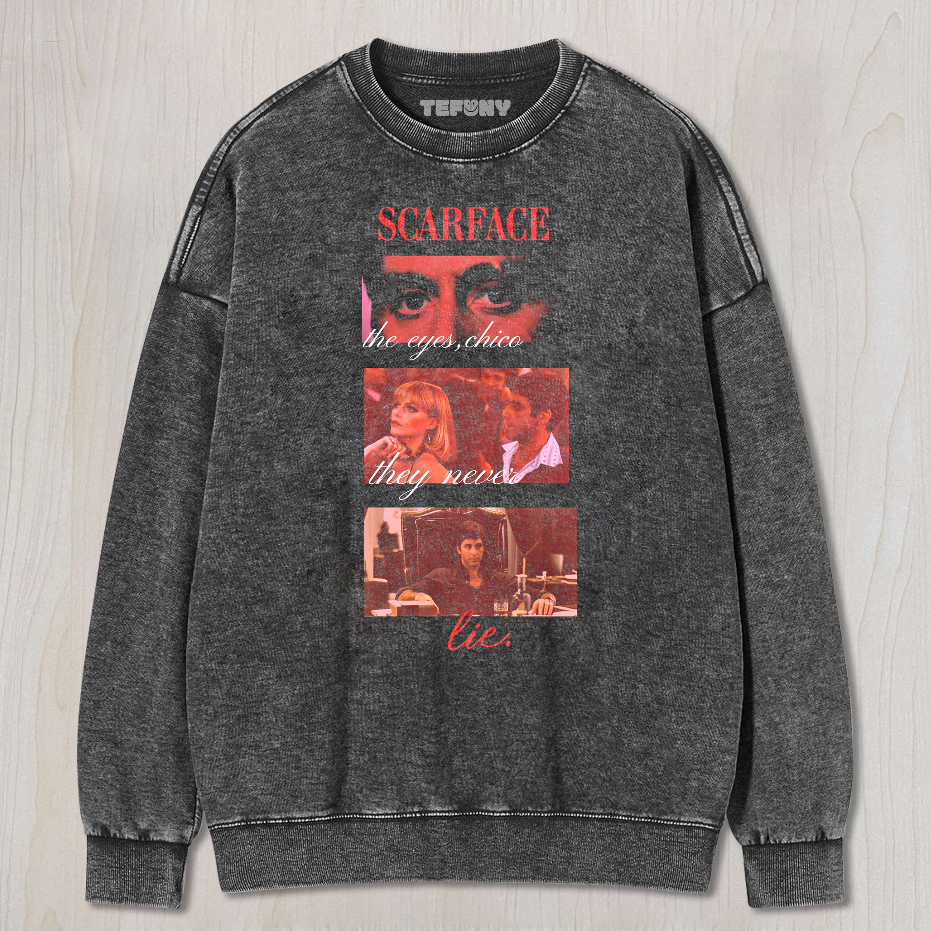 SCARFACE RED CLASSIC TEE & SWEAT & HOOD