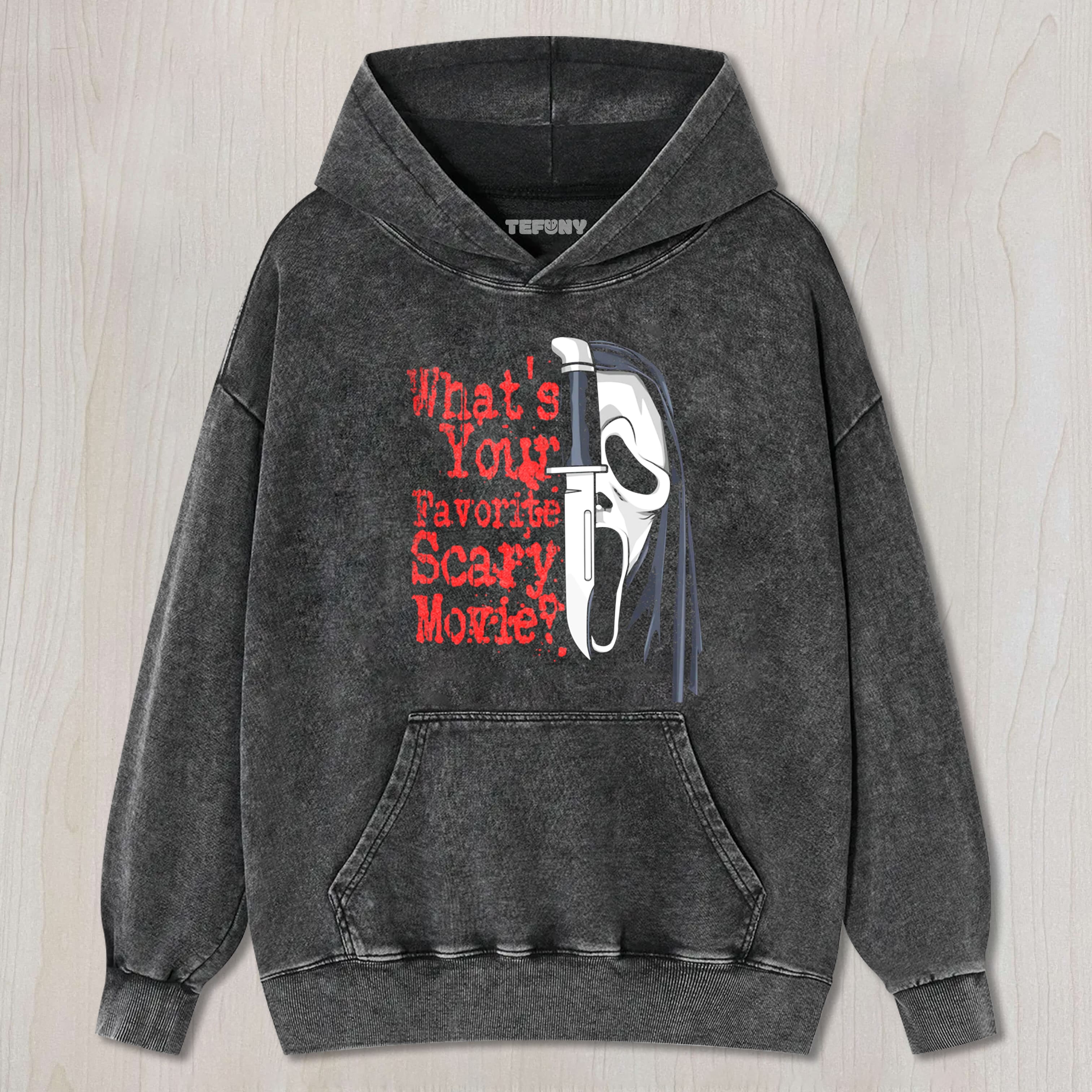 SCARY MOVIE SLASHER TEE & SWEAT & HOOD