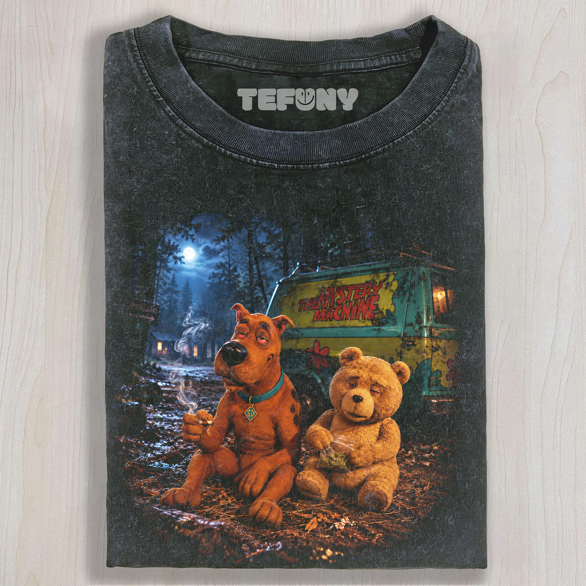 SCOOBY-DOO & TED UNISEX TEE, TANK TOP, LAYERED LS, SWEATSHIRT & HOODIE