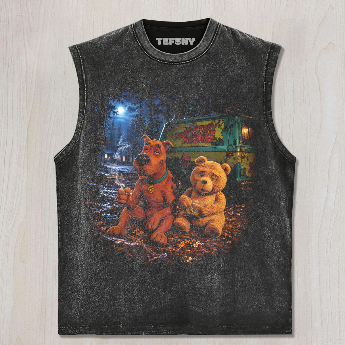 SCOOBY-DOO & TED UNISEX TEE, TANK TOP, LAYERED LS, SWEATSHIRT & HOODIE