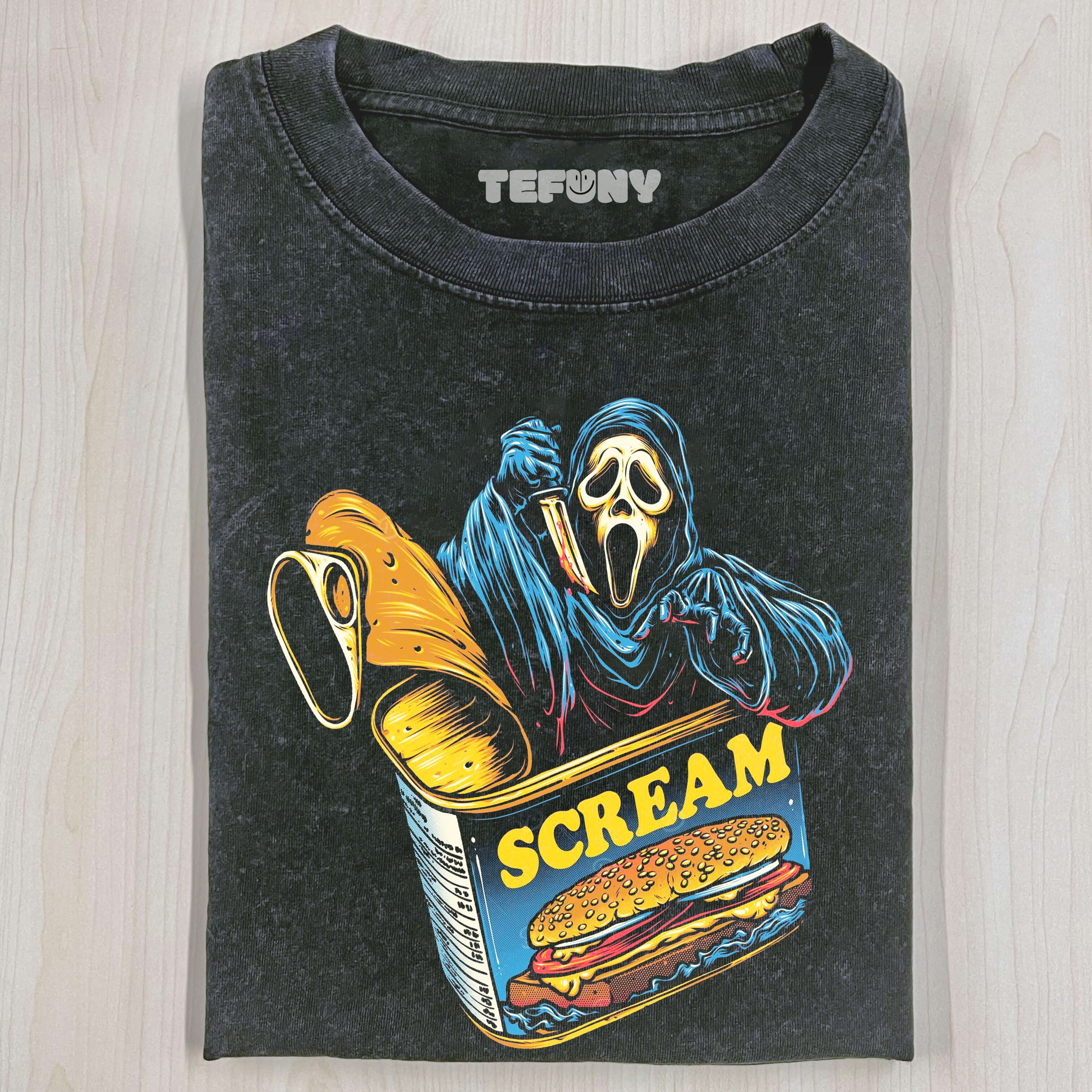 SCREAM CANNED GHOST T-SHIRT