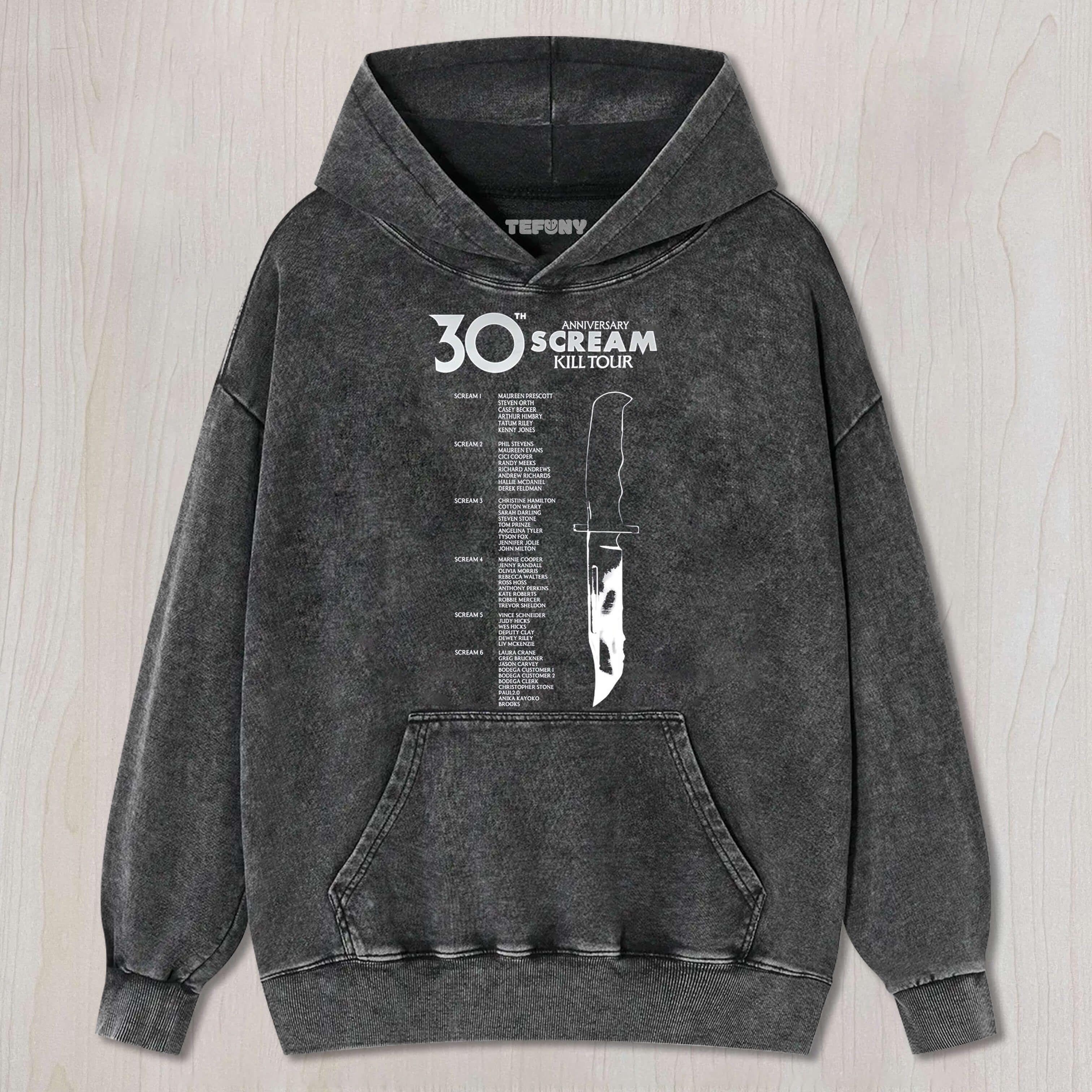 SCREAM 30TH ANNIVERSARY KILL TOUR - ONE SIDE TEE & SWEAT & HOOD