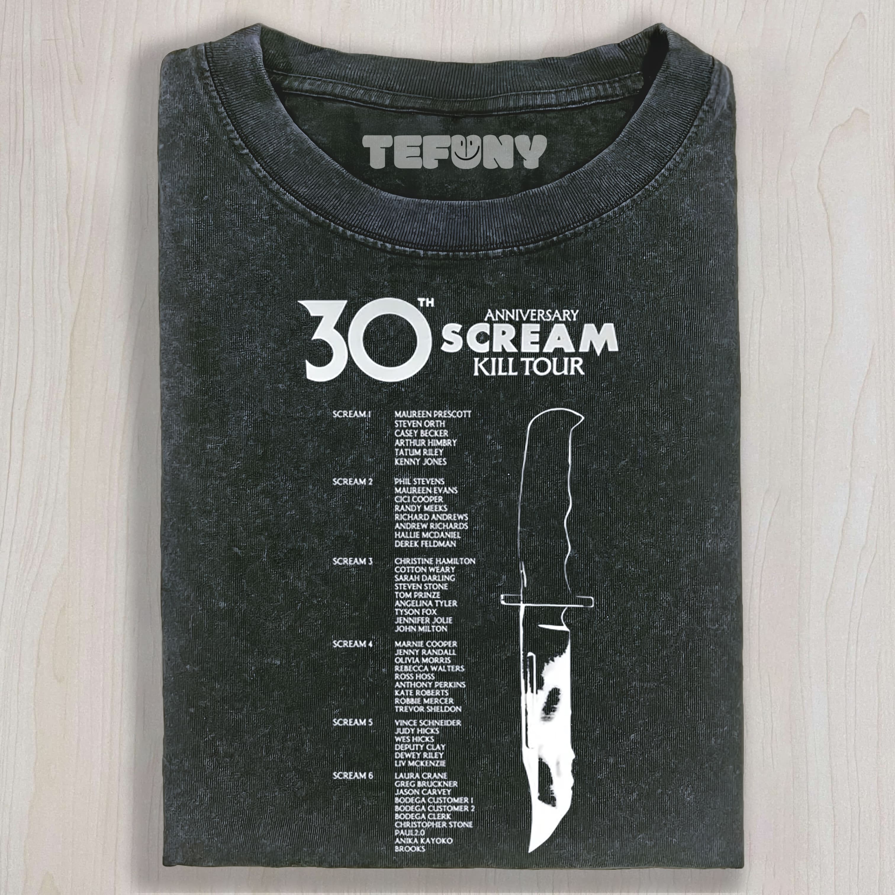 SCREAM 30TH ANNIVERSARY KILL TOUR - ONE SIDE TEE & SWEAT & HOOD