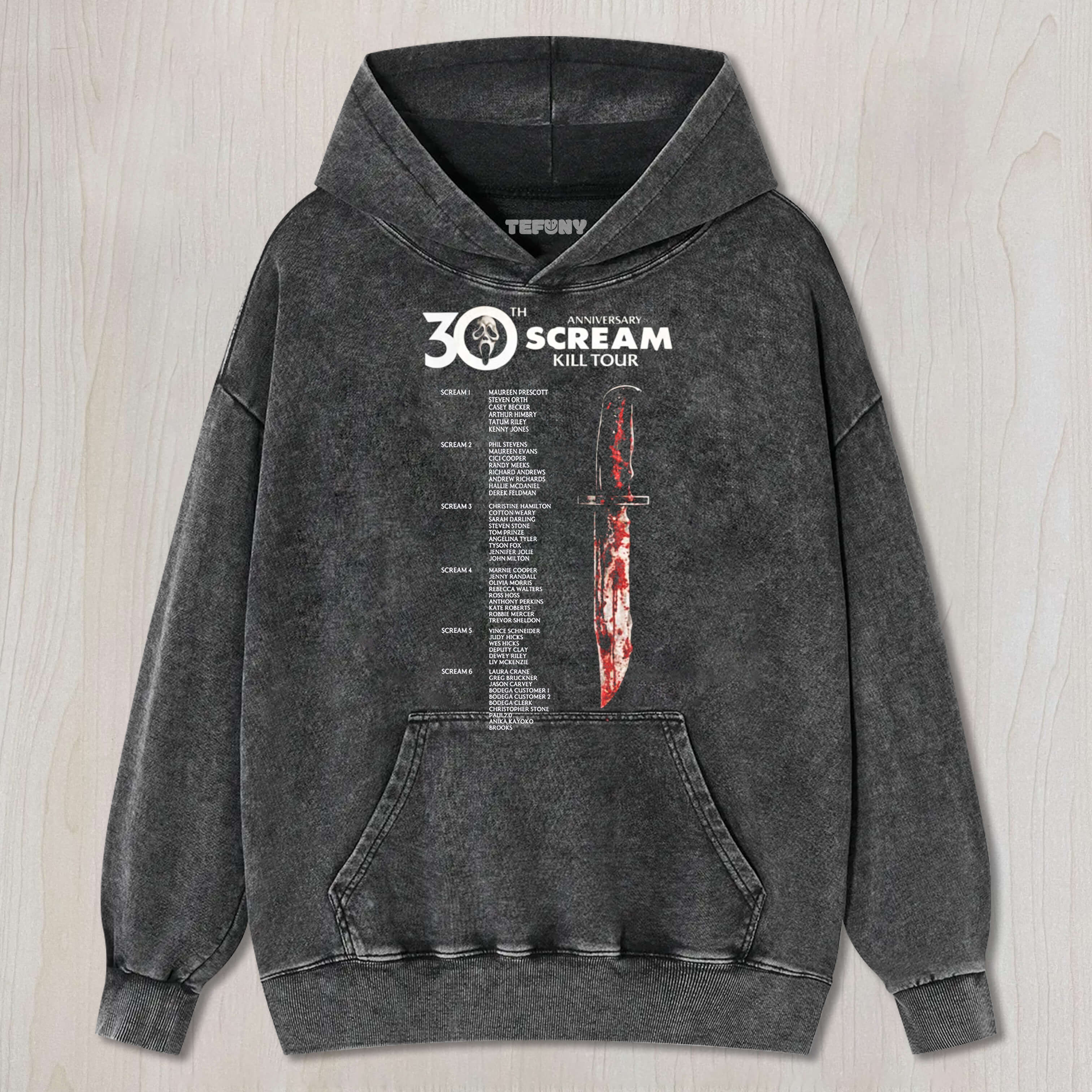 SCREAM 30TH ANNIVERSARY KILL TOUR - ONE SIDE V1 TEE & SWEAT & HOOD