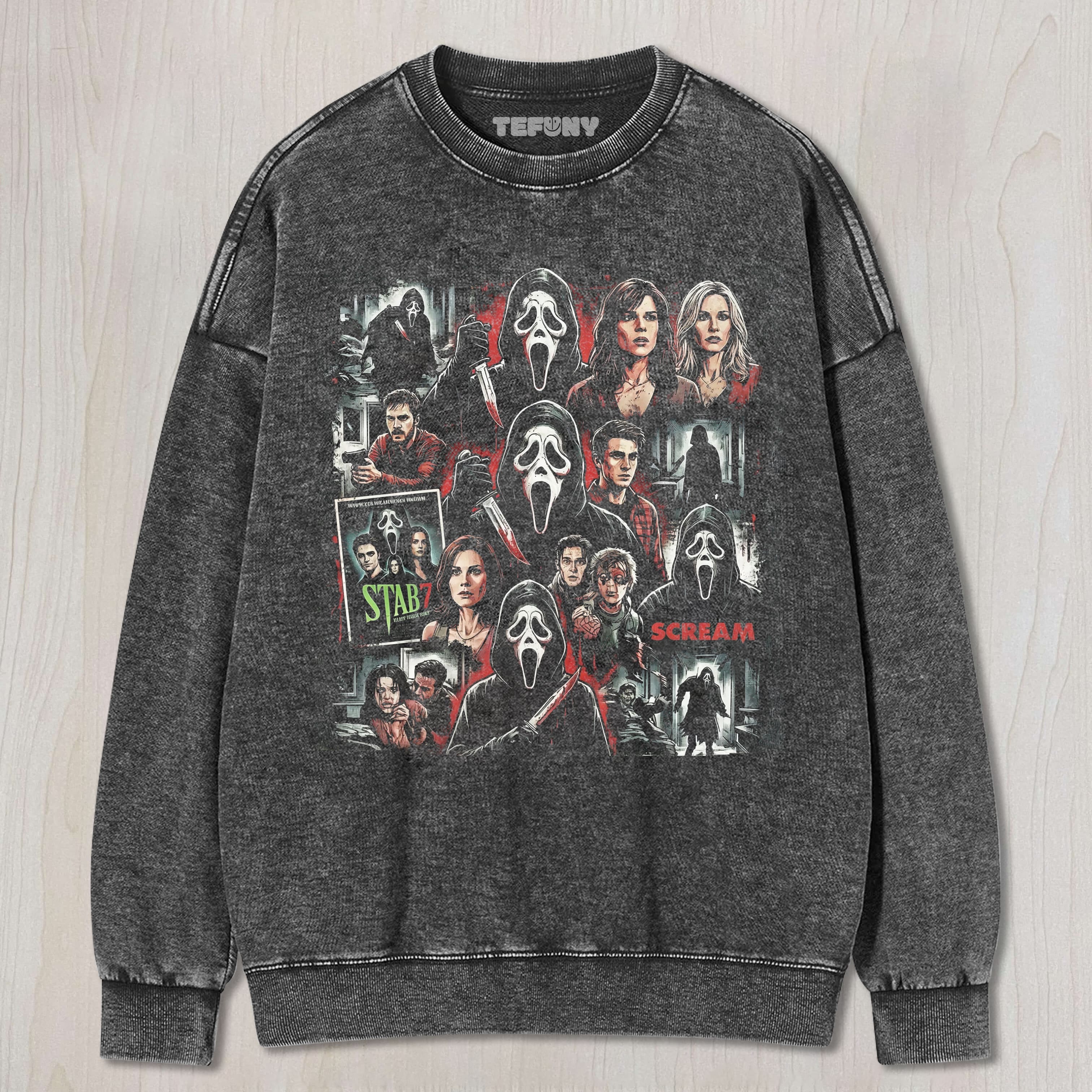 SCREAM F TEE & SWEAT & HOOD