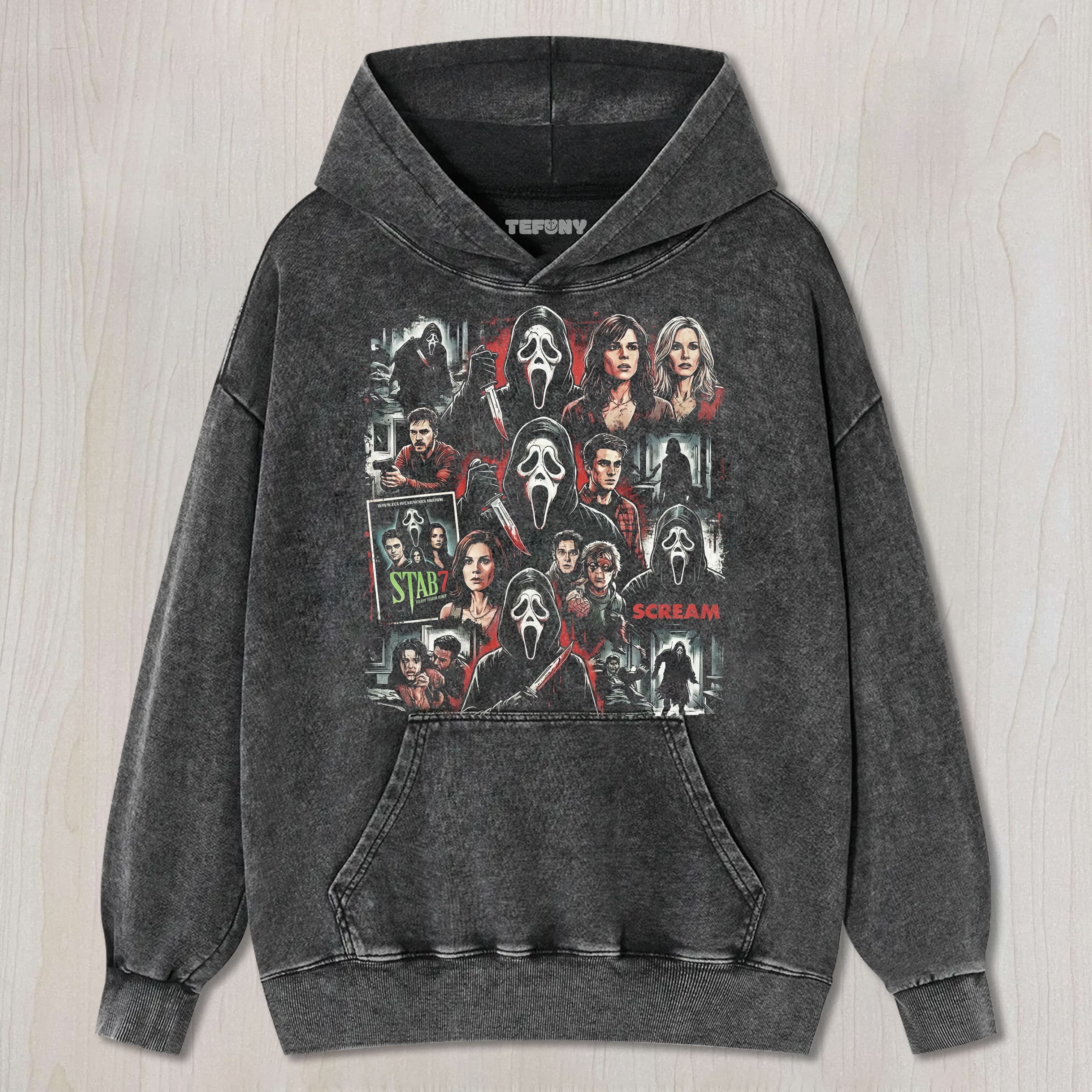 SCREAM F TEE & SWEAT & HOOD