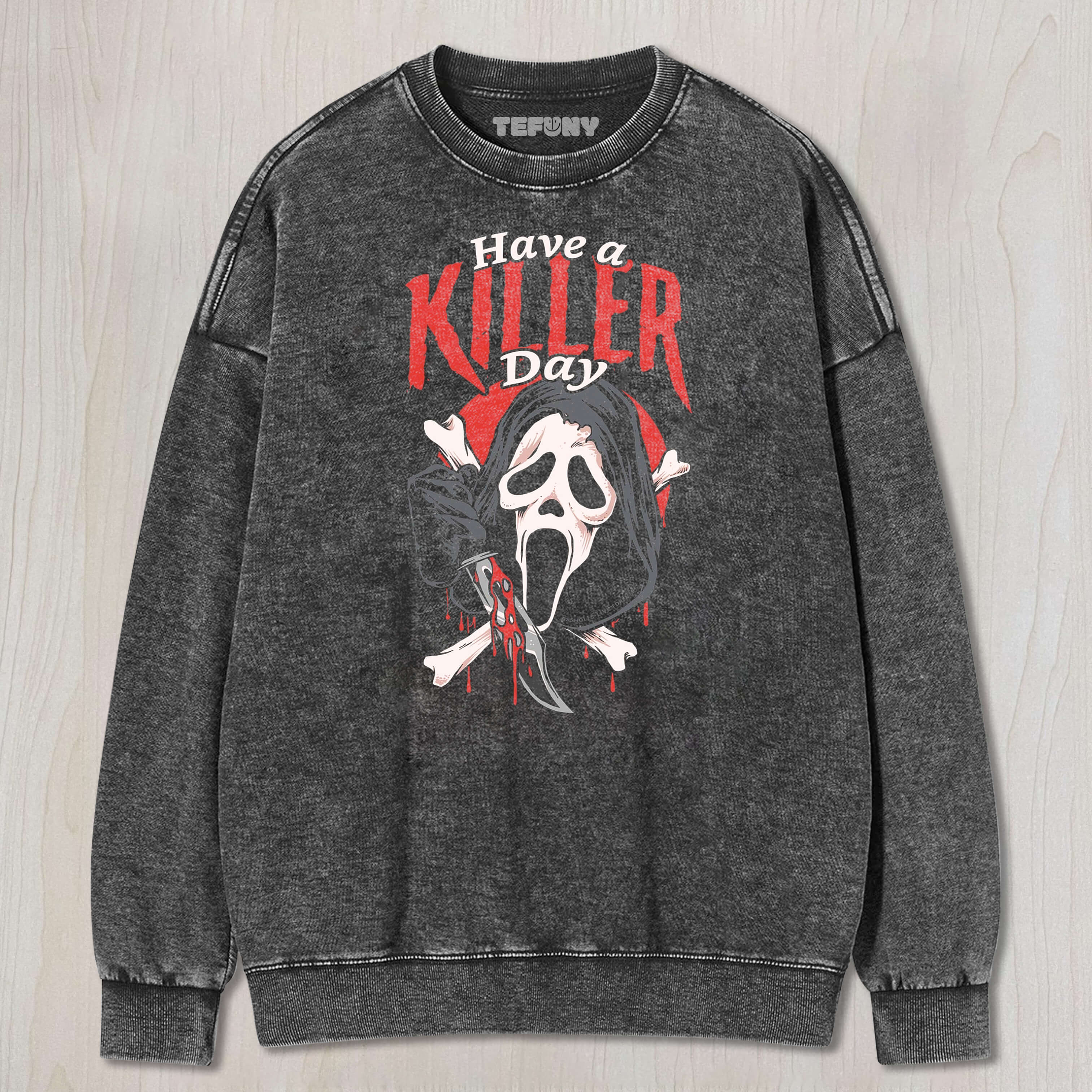 SCREAM HAVE A KILLER DAY TEE & SWEAT & HOOD
