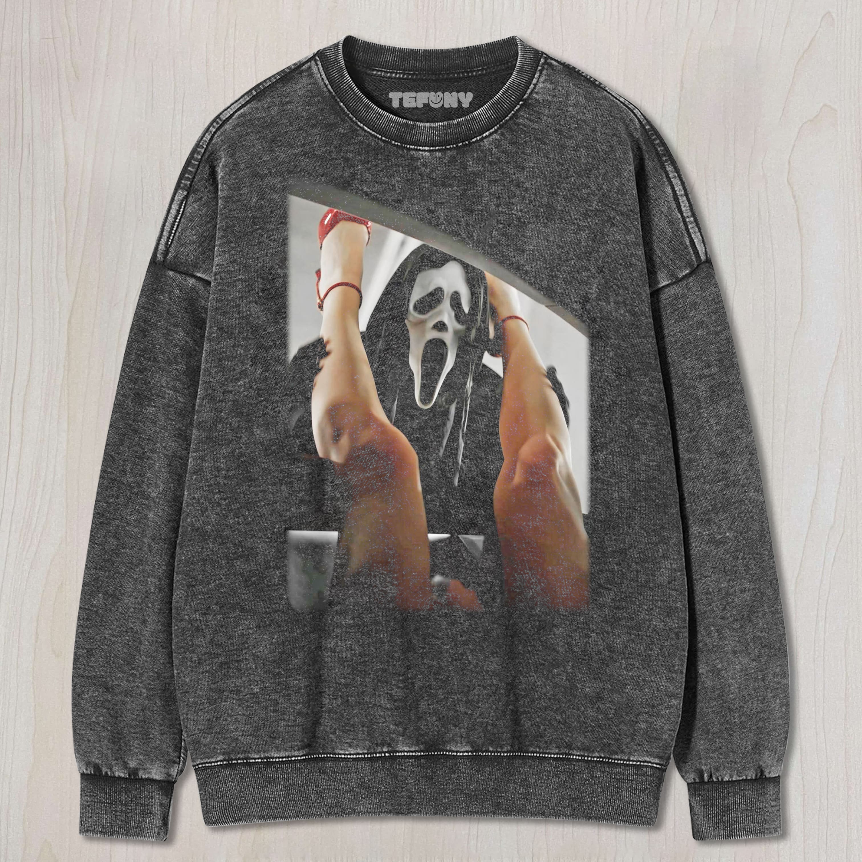 SCREAM HELD HER LEGS IN THE CAR TEE & SWEAT & HOOD