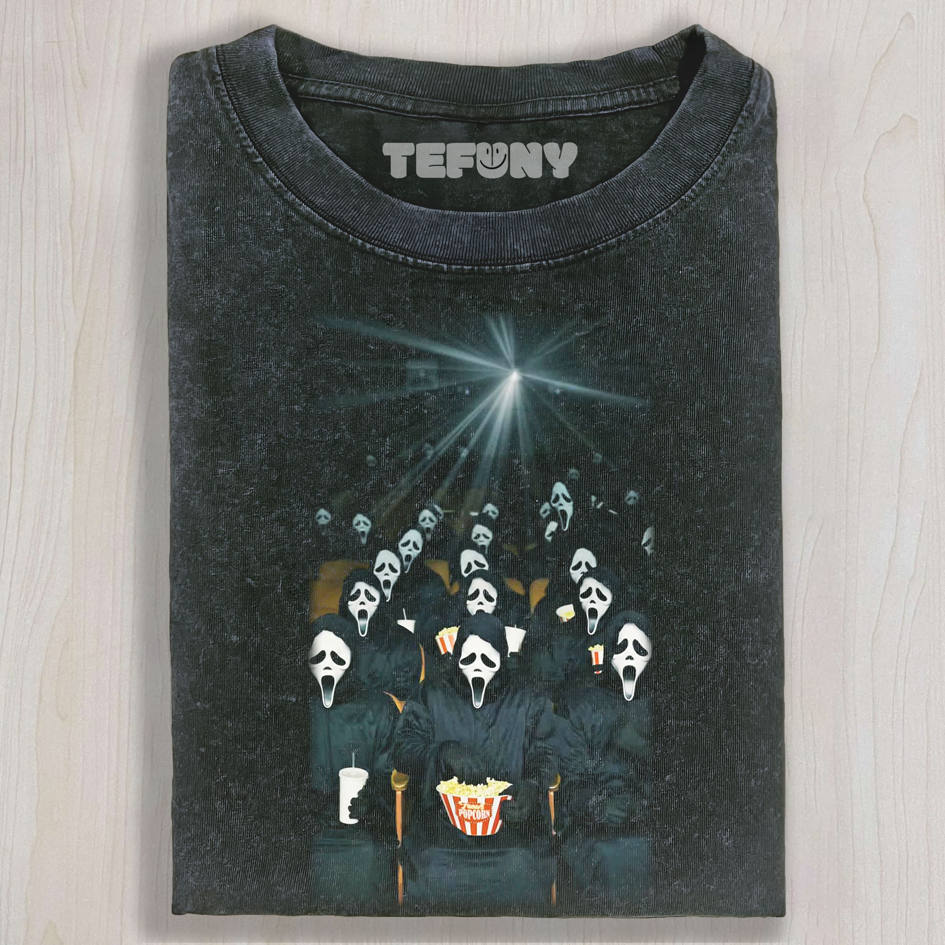 SCREAM IN THE MOVIE THEATER TEE & SWEAT & HOOD