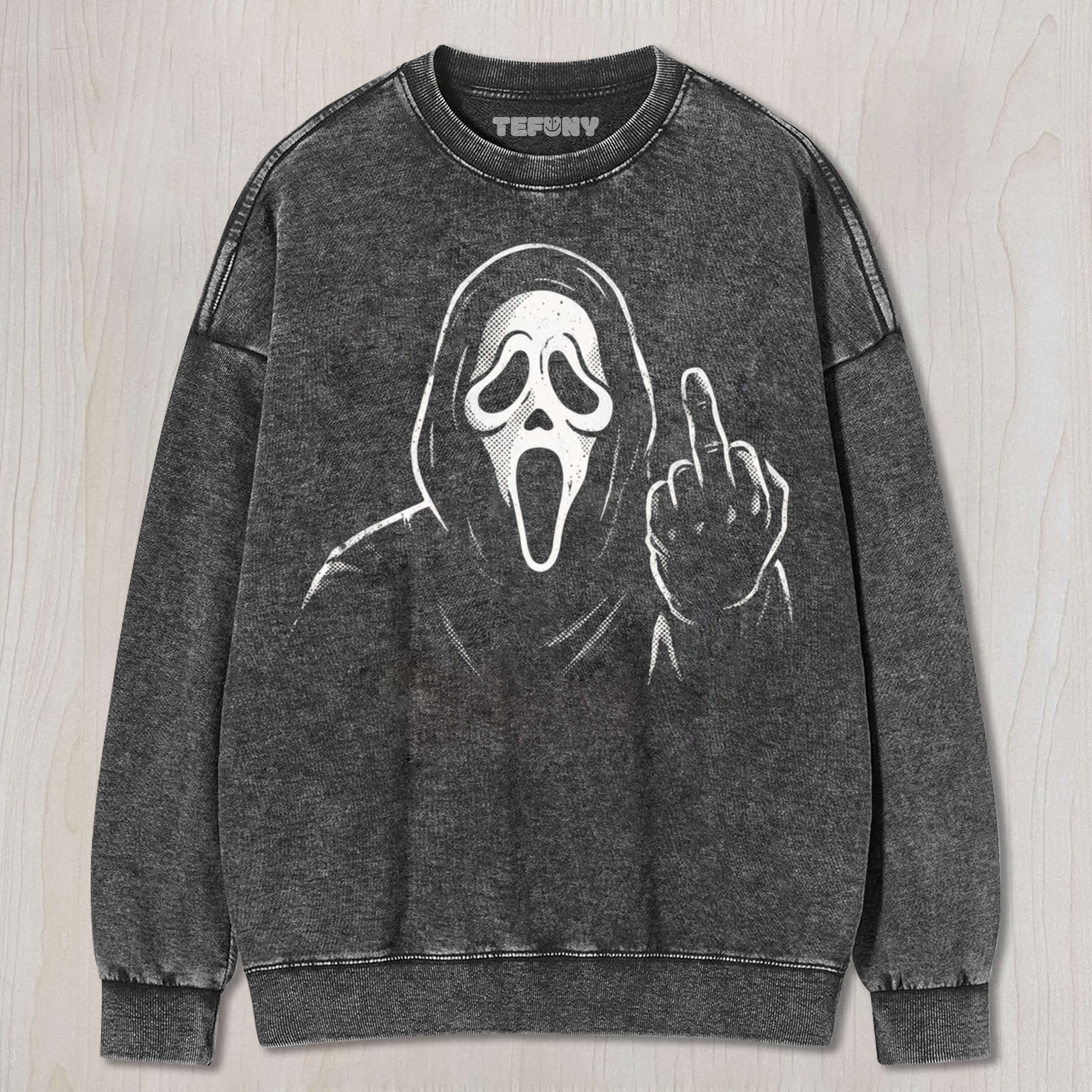 SCREAM MIDDLE FINGER TEE & SWEAT & HOOD