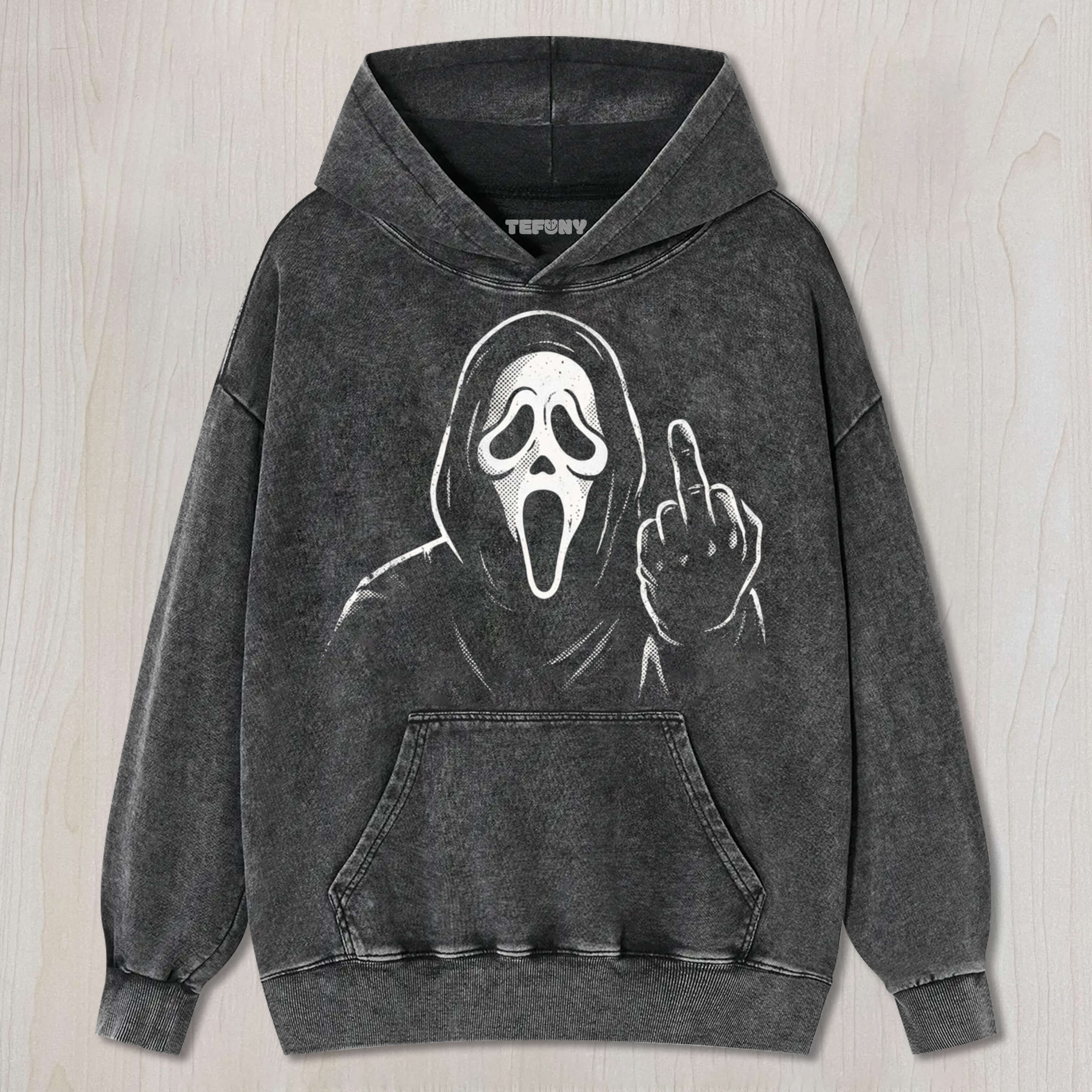 SCREAM MIDDLE FINGER TEE & SWEAT & HOOD