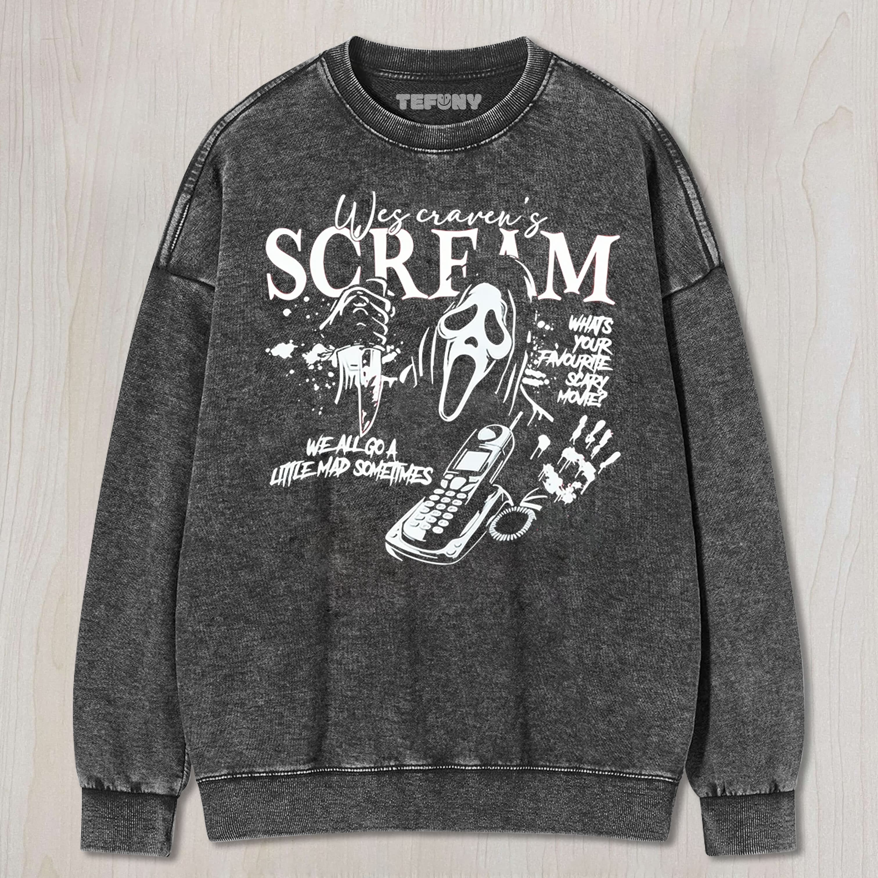 SCREAM PHONE TEE & SWEAT & HOOD