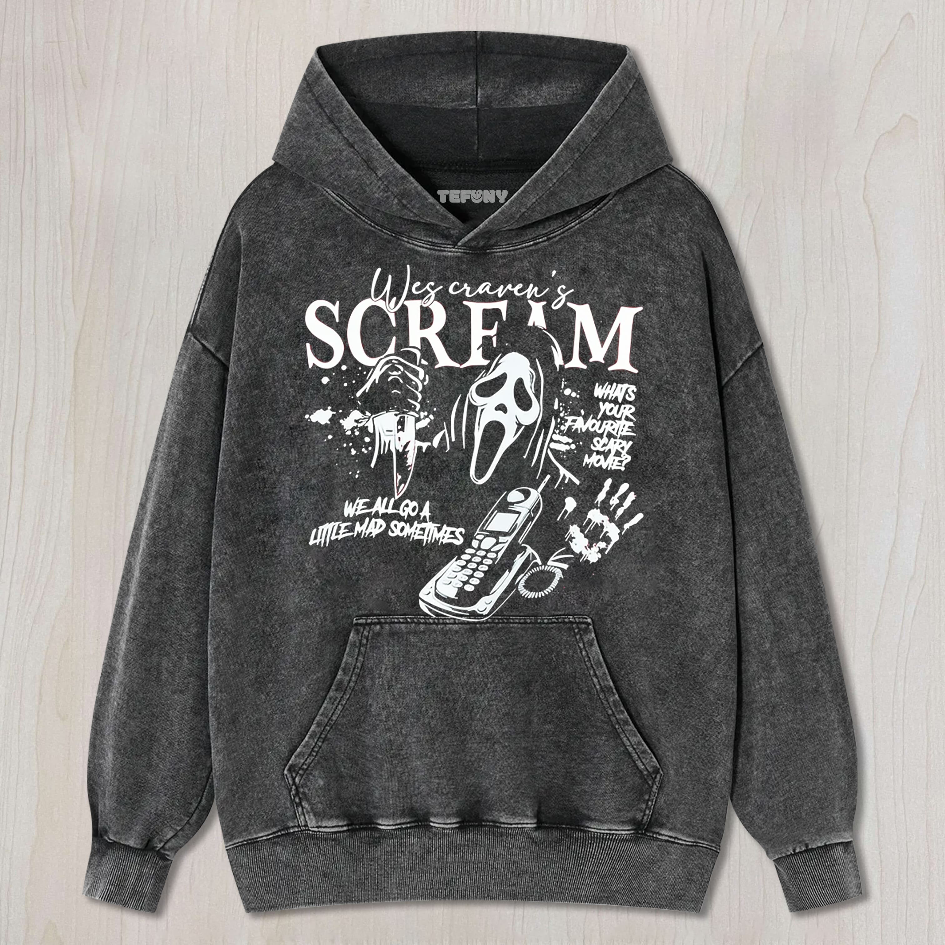 SCREAM PHONE TEE & SWEAT & HOOD