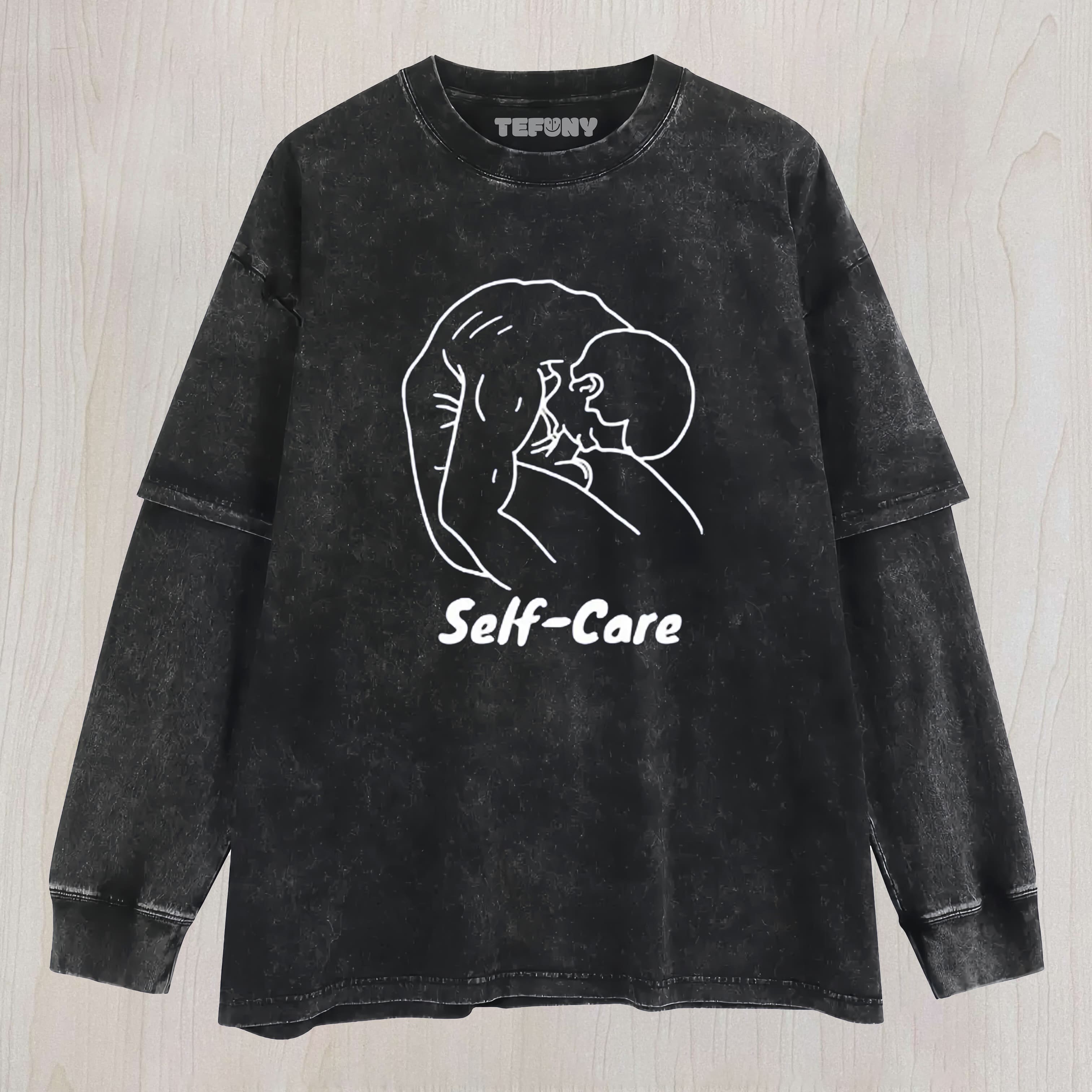 SELF-CARE MENS  LAYERED LONG SLEEV