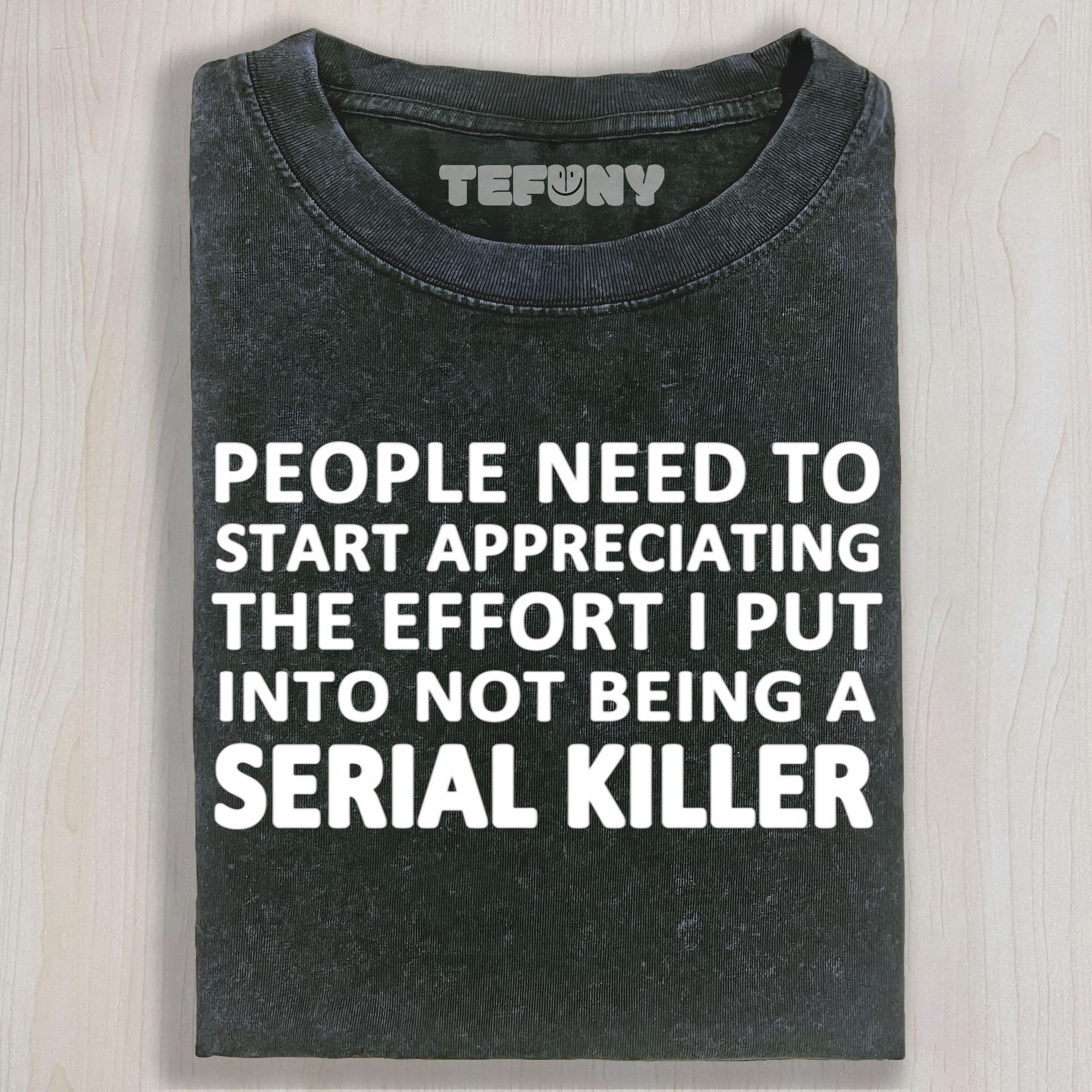 SERIAL KILLER UNISEX TEE, TANK TOP, LAYERED LS, SWEATSHIRT & HOODIE
