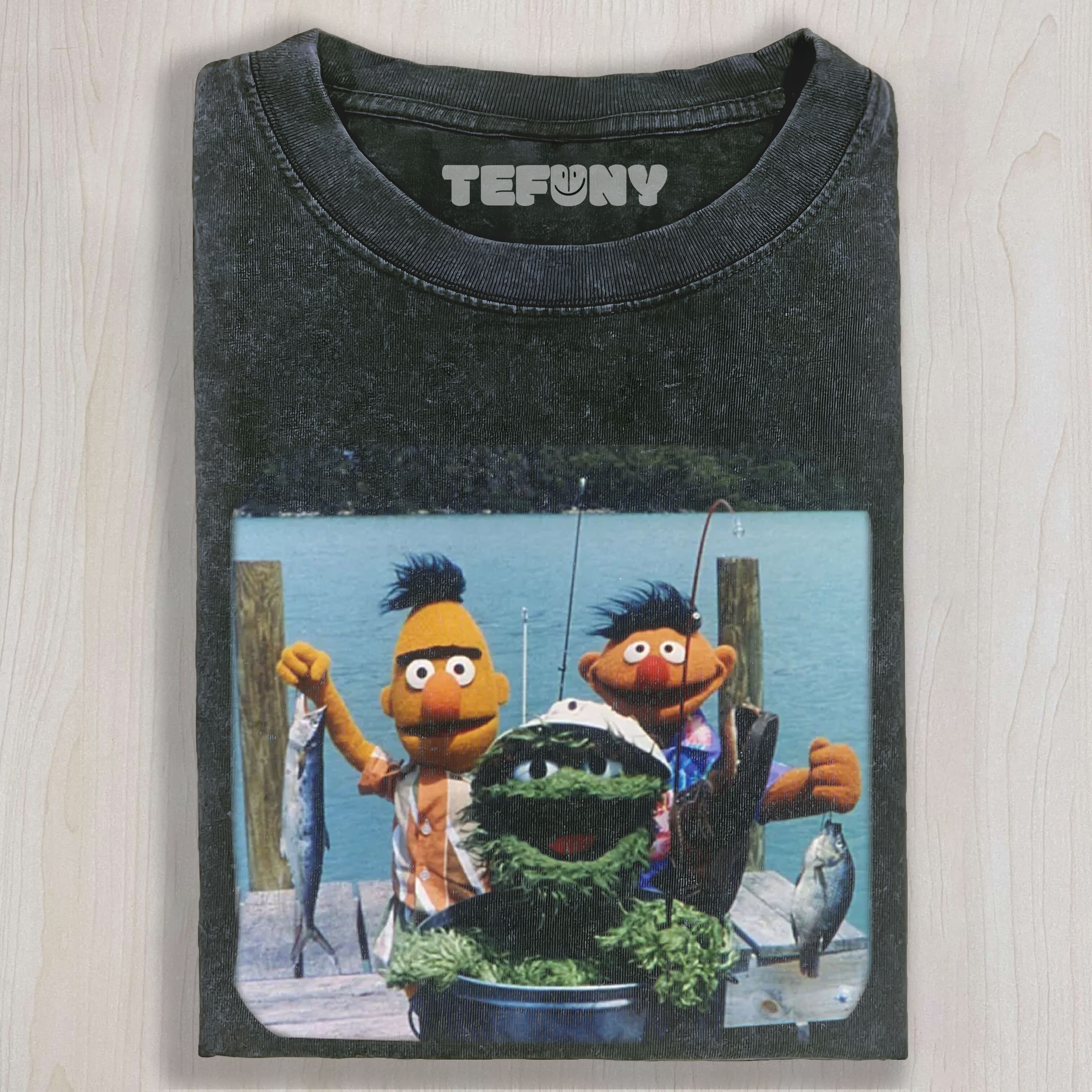 SESAME STREET FISHING TRIP TEE & SWEAT & HOOD