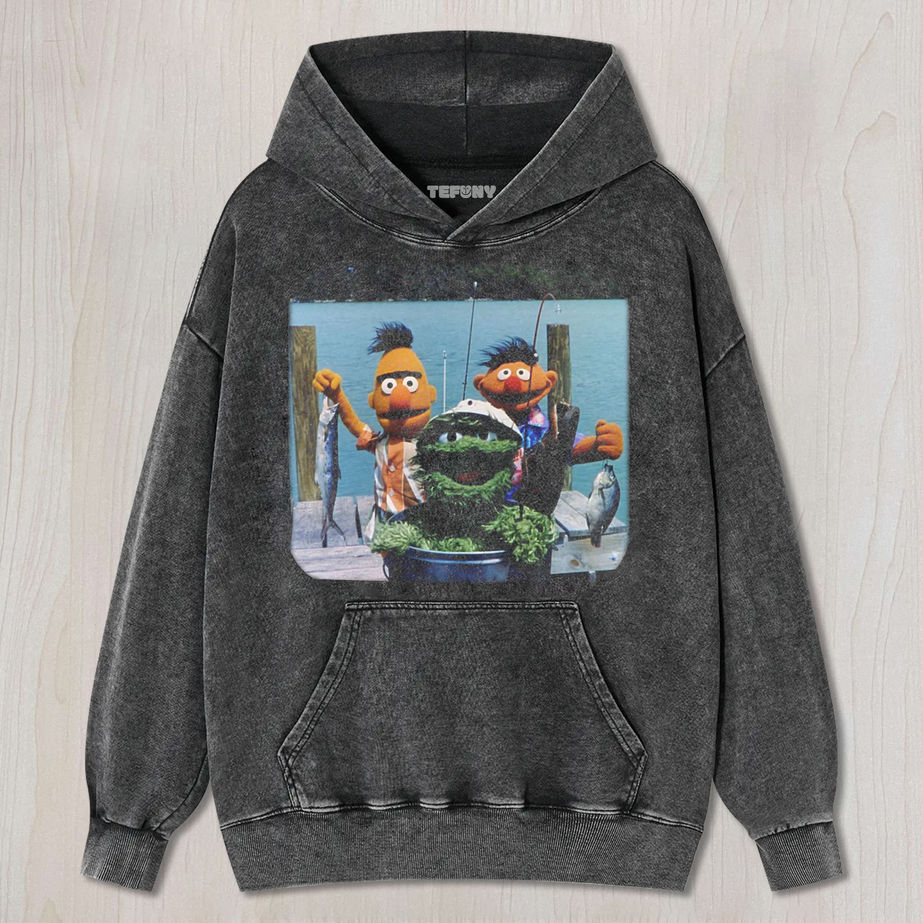 SESAME STREET FISHING TRIP TEE & SWEAT & HOOD